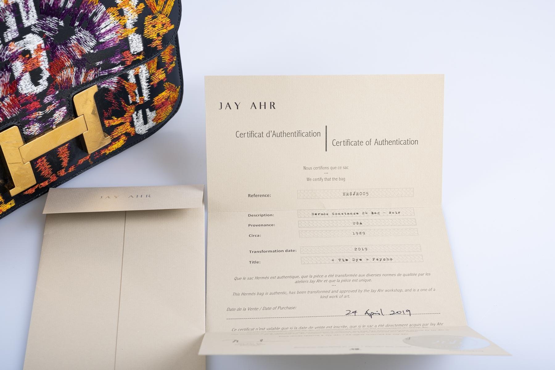 Jay Ahr Hermès Constance 24 Psychedelic Psycho