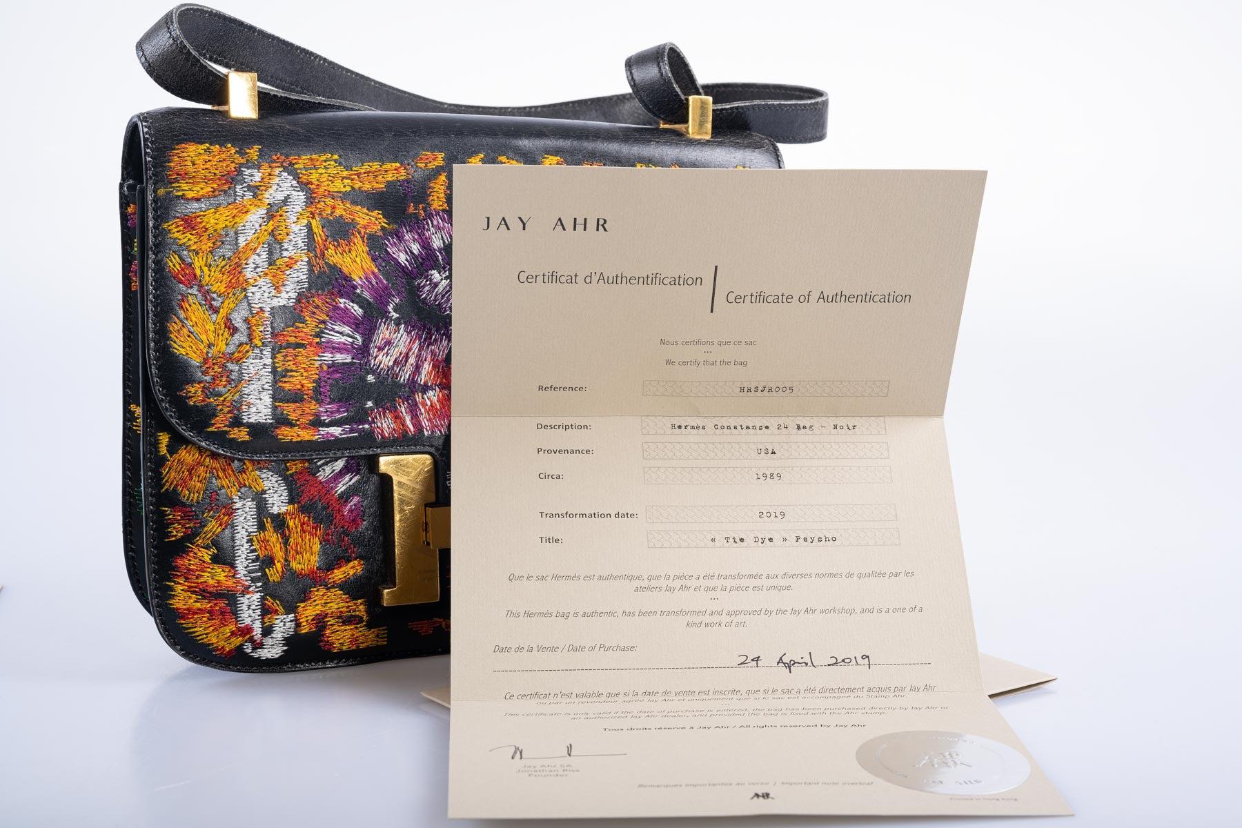 Jay Ahr Hermès Constance 24 Psychedelic Psycho