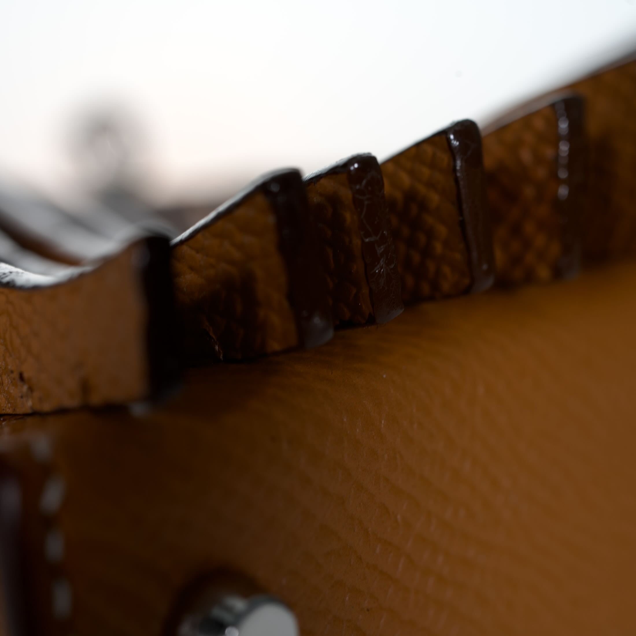 Jay Ahr “Relief” Act I Hermès Mini Kelly II Gold with Palladium Hardware