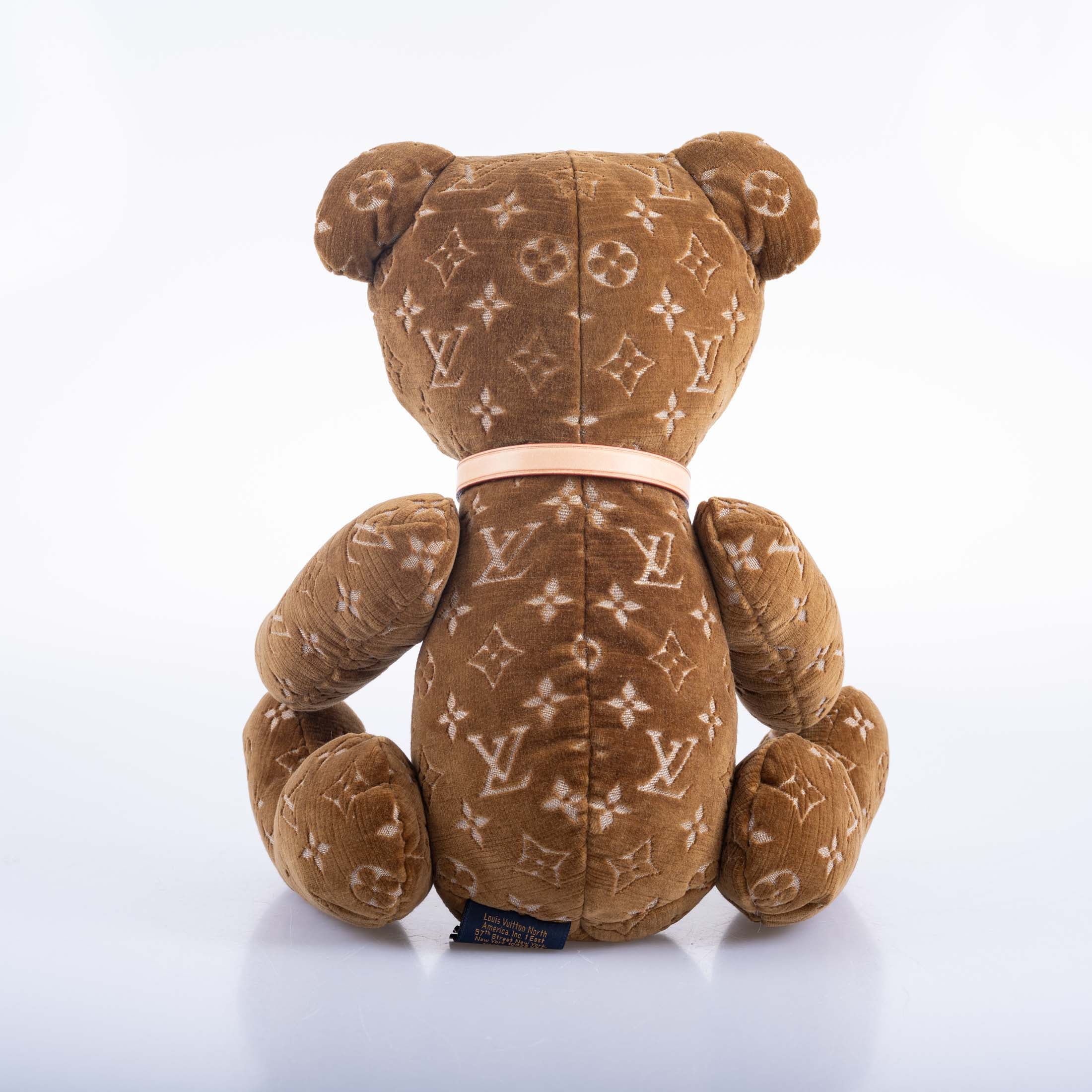 Limited Edition Louis Vuitton Monogram Doudou Teddy Bear