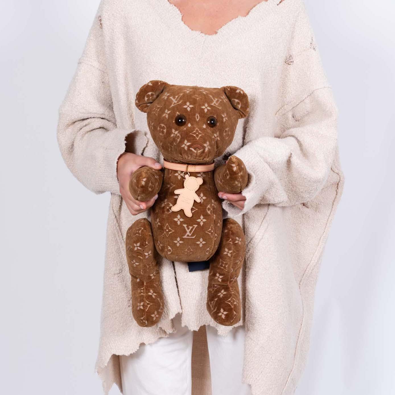Limited Edition Louis Vuitton Monogram Doudou Teddy Bear