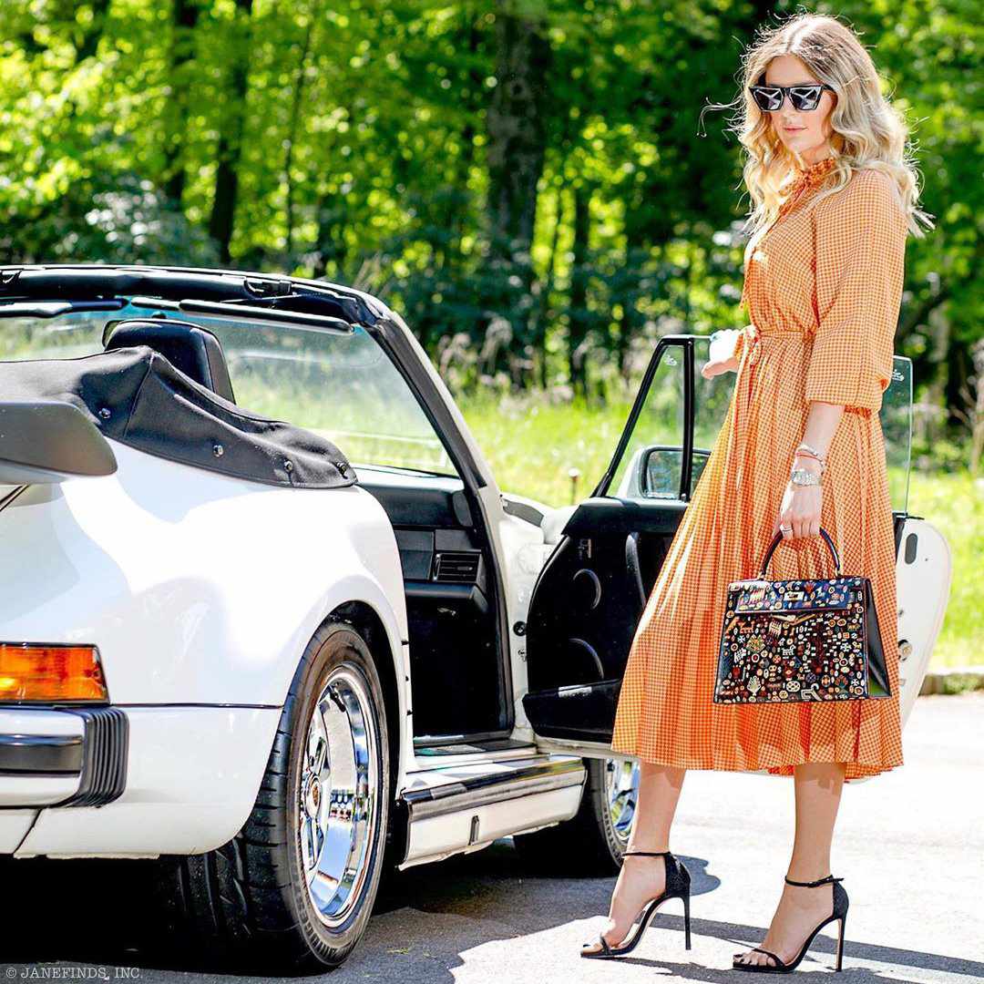 Vintage Hermès Kelly 28 Sellier Black Box Gold Hardware The Qashqai Custom