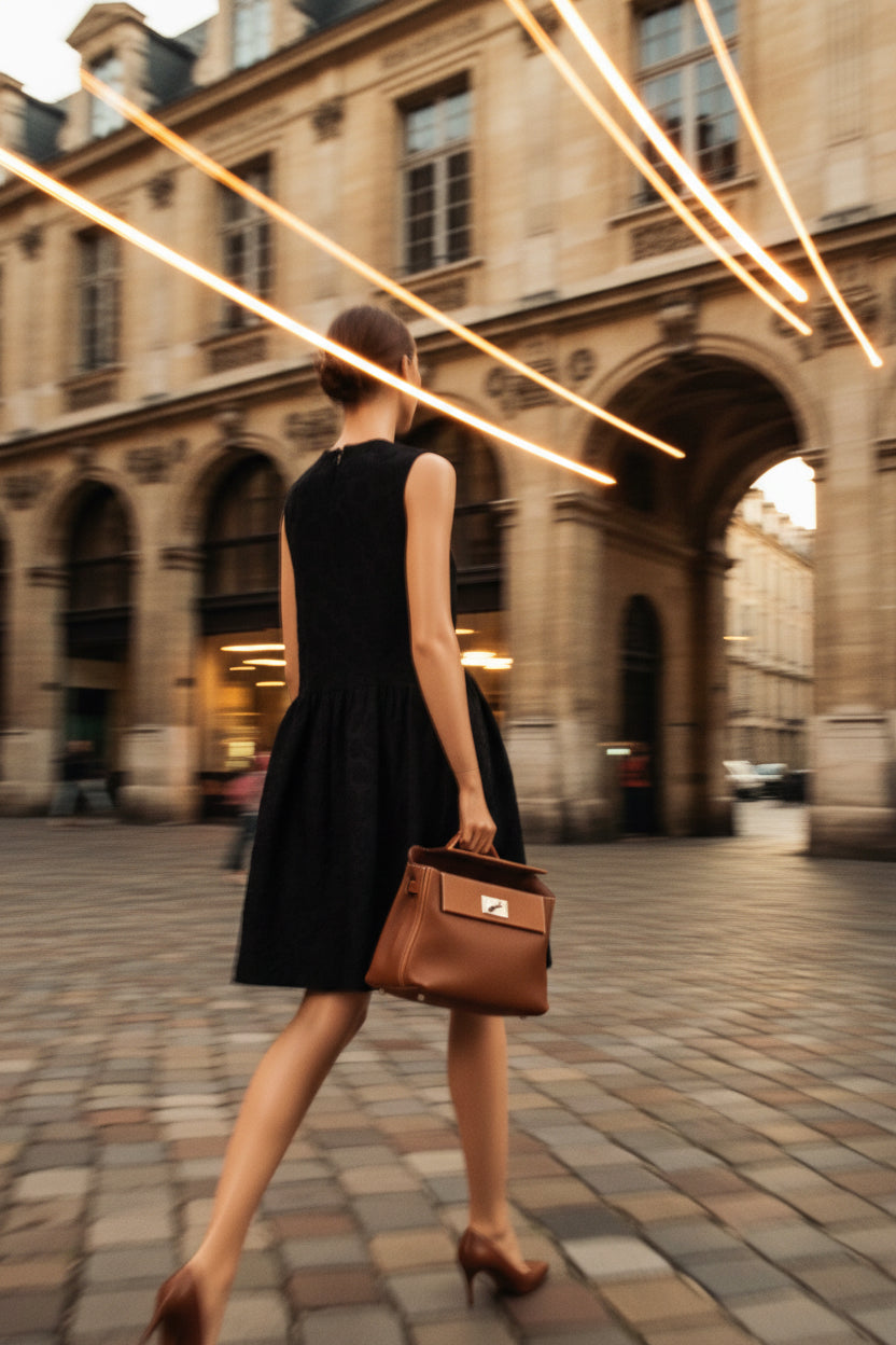 Hermès 24/24 29 Veau Fauve & Barenia Faubourg Palladium Hardware