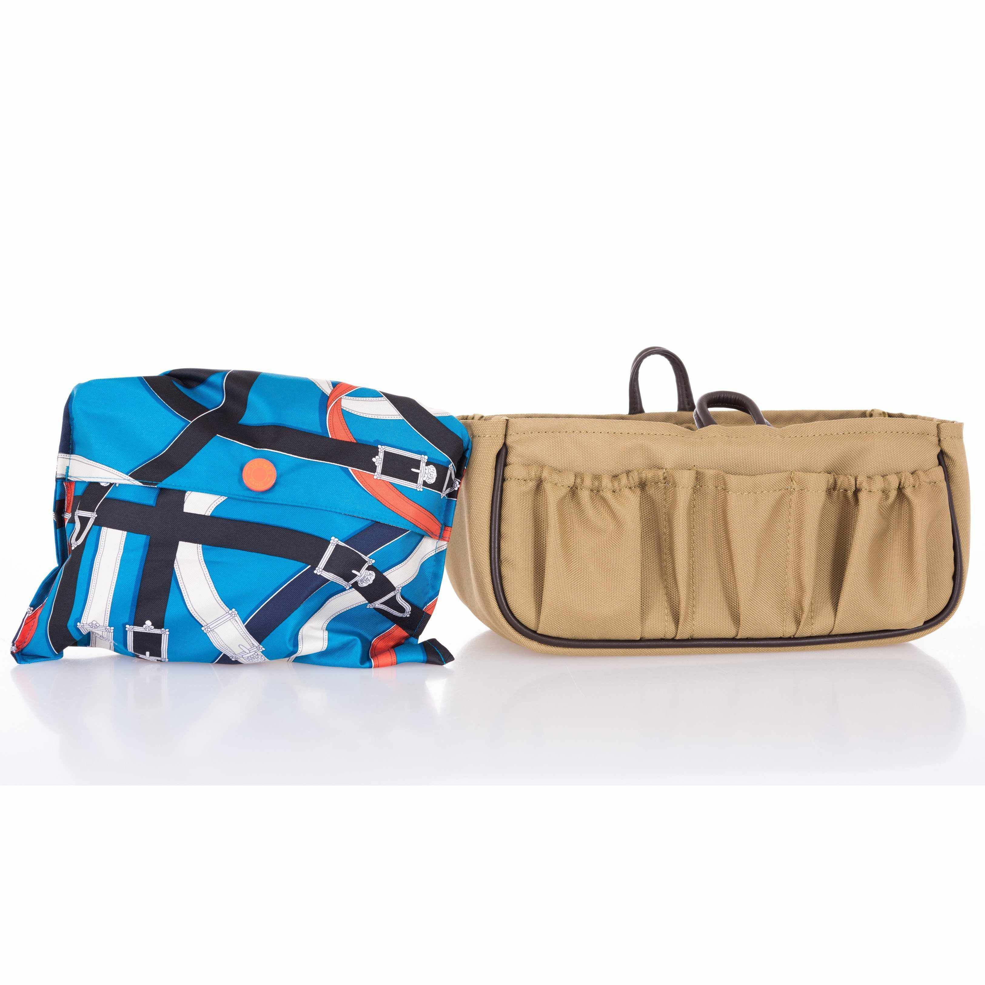 Hermès Airsilk Backpack Cavalcadour Blue Zanzibar Technical Silk