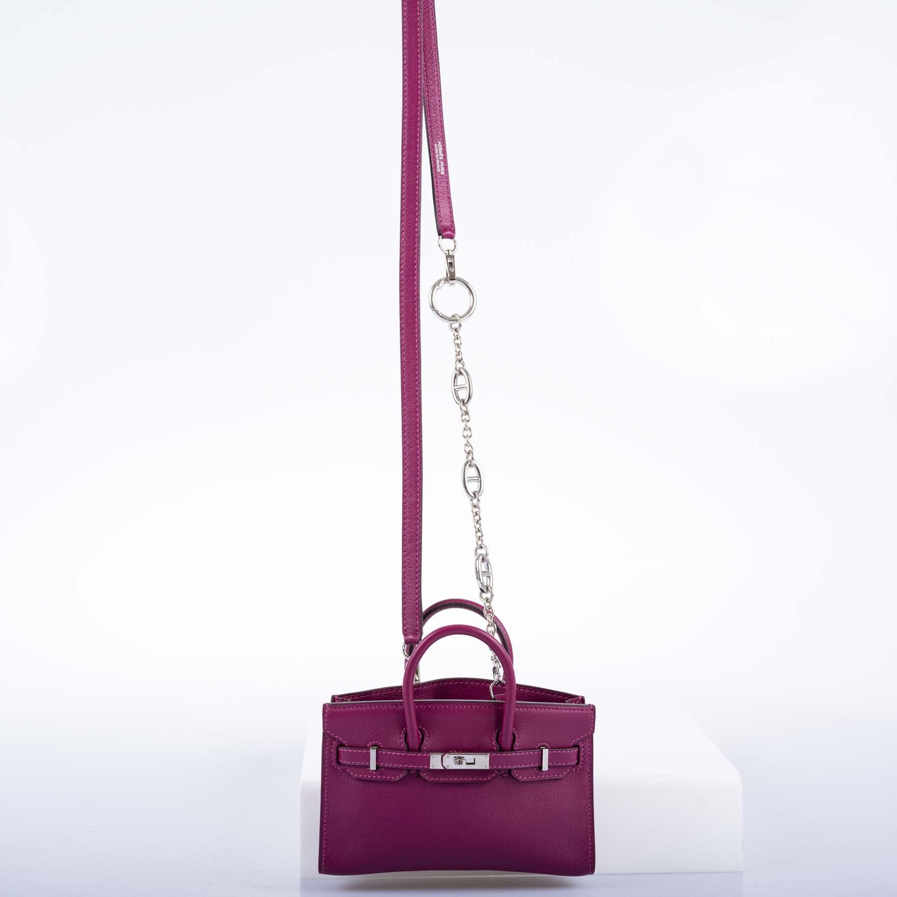 Hermès Birkin 15 Micro Tosca Swift with Palladium Hardware