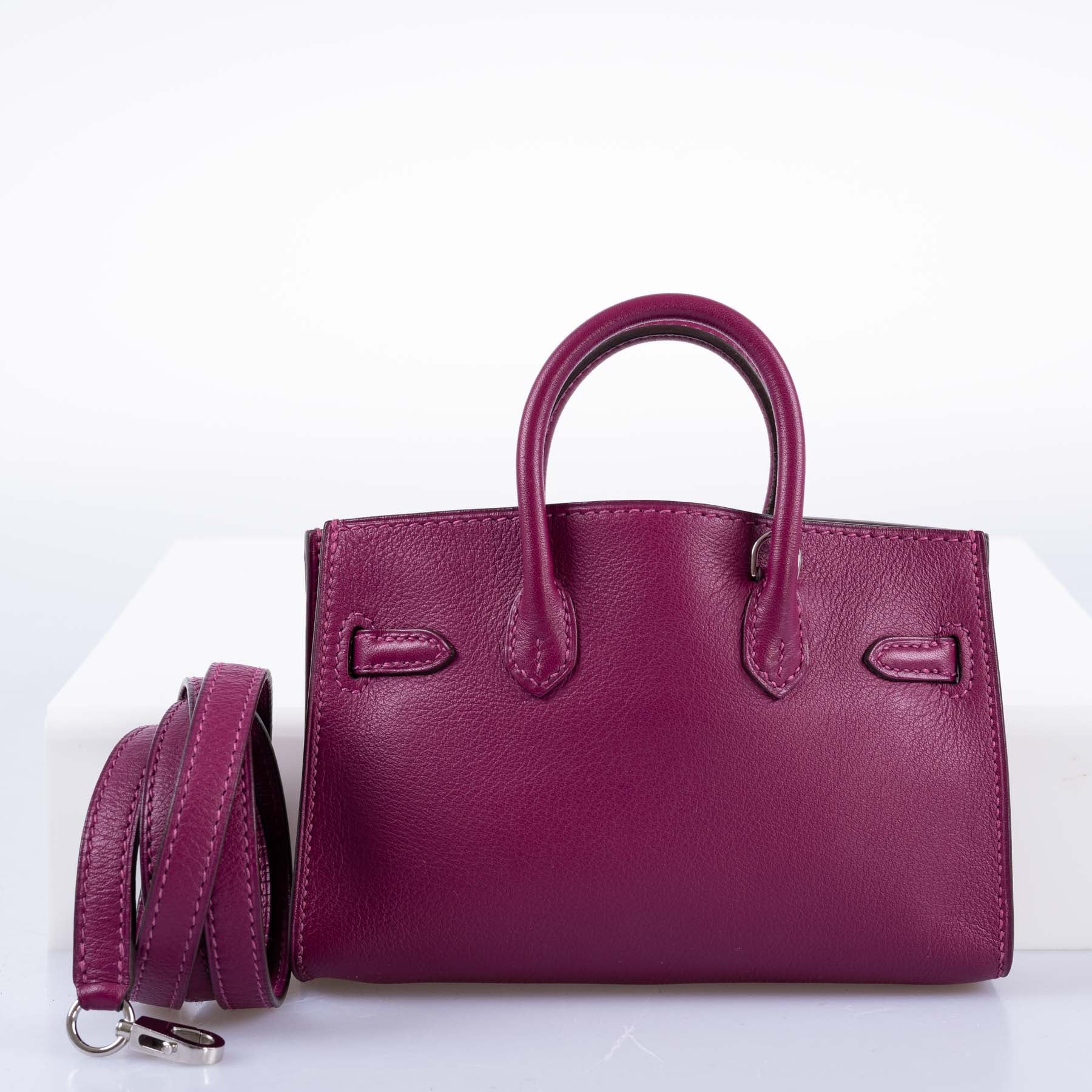 Hermès Birkin 15 Micro Tosca Swift with Palladium Hardware