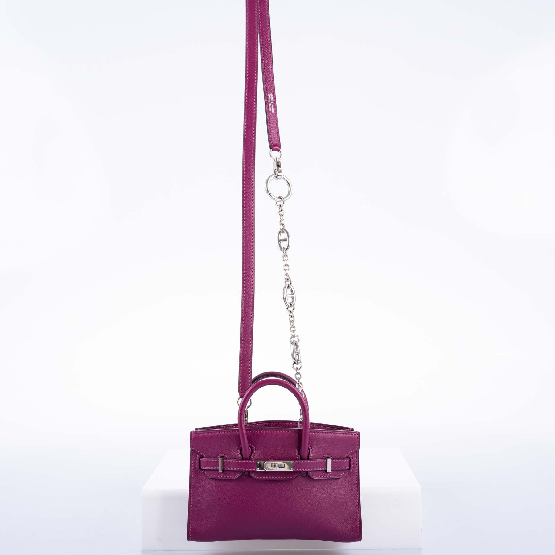 Hermès Birkin 15 Micro Tosca Swift with Palladium Hardware