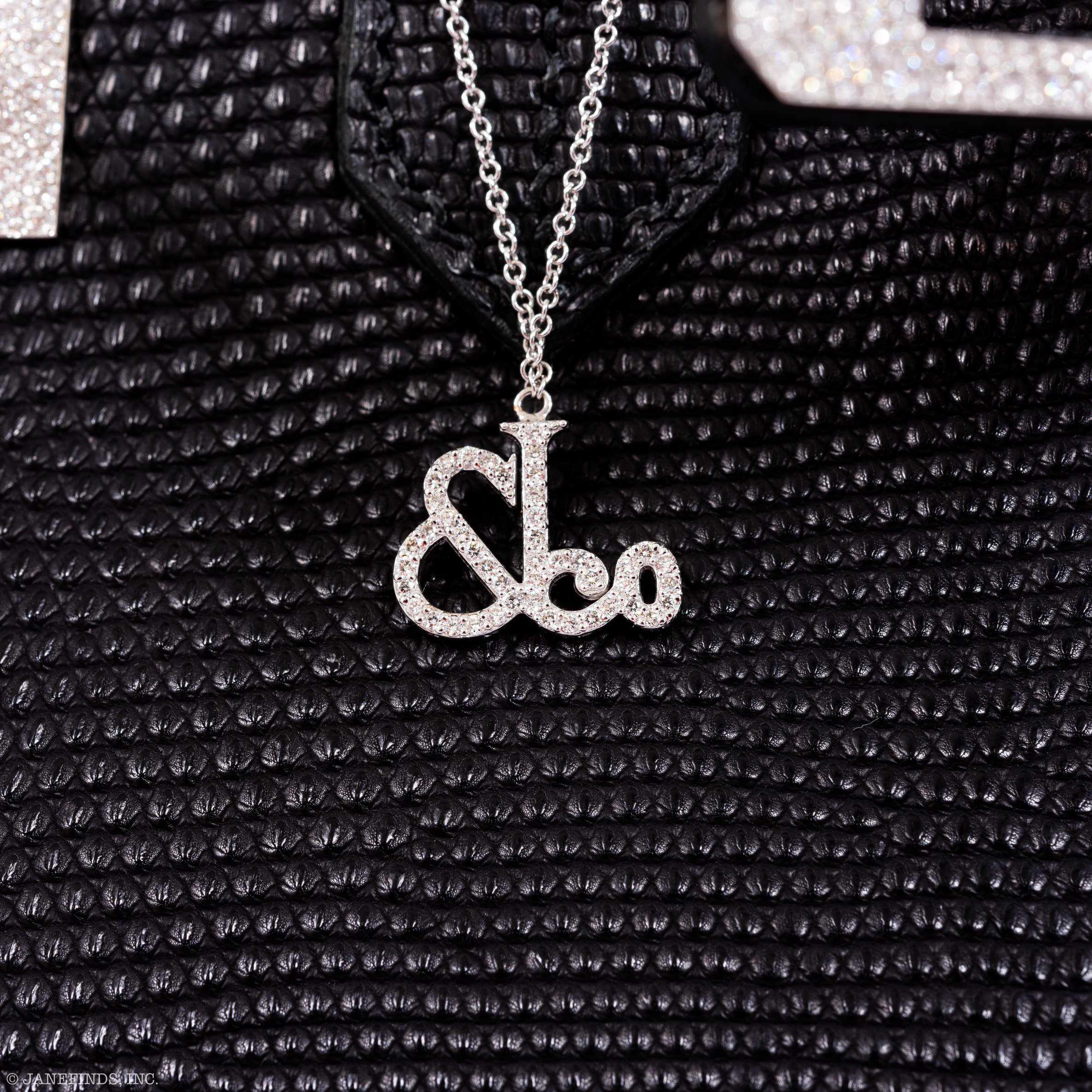 Hermès Birkin 25 Black Salvator Lizard With Jacob & Co. White Gold & Diamond Hardware