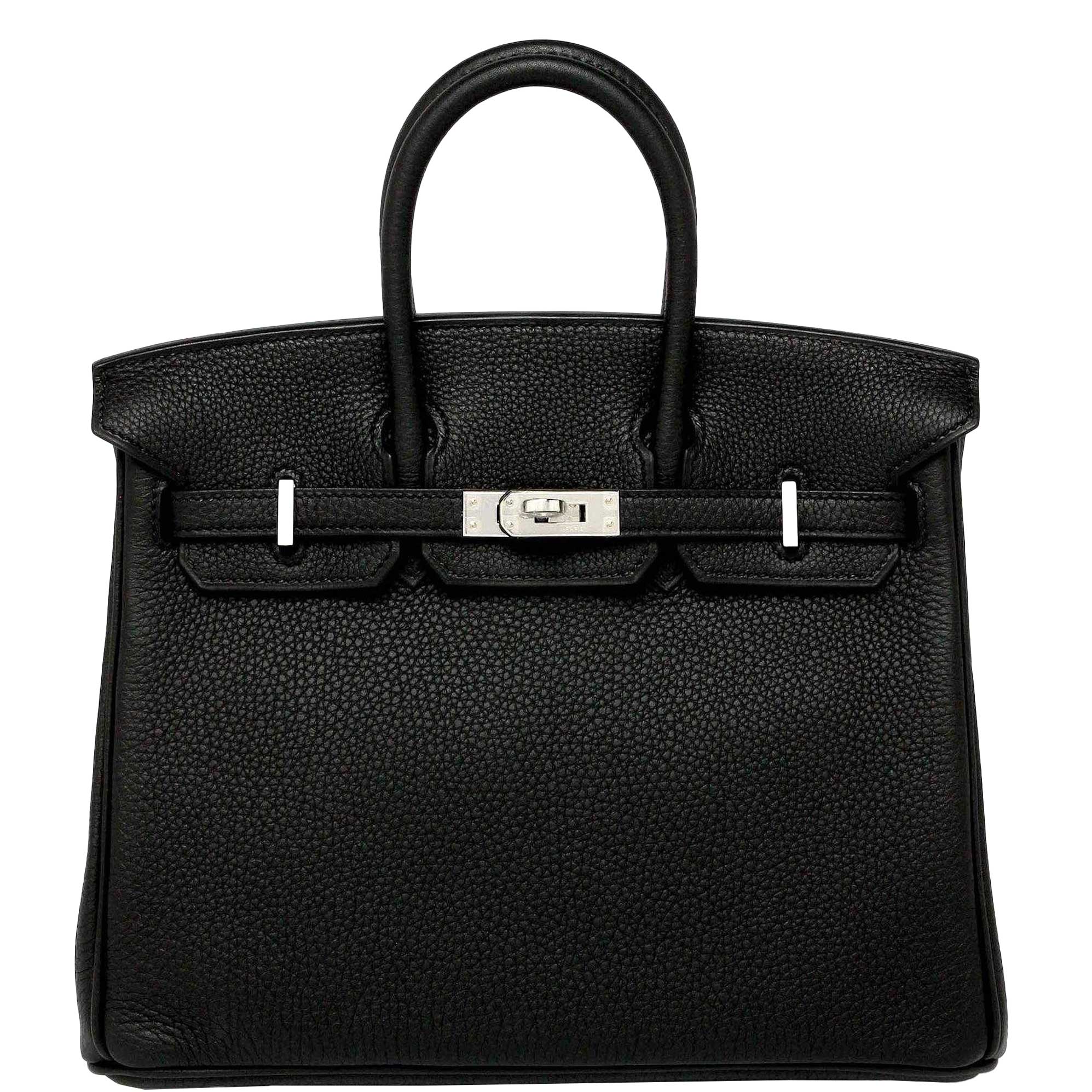 Hermès Birkin 25 Black Togo Palladium Hardware