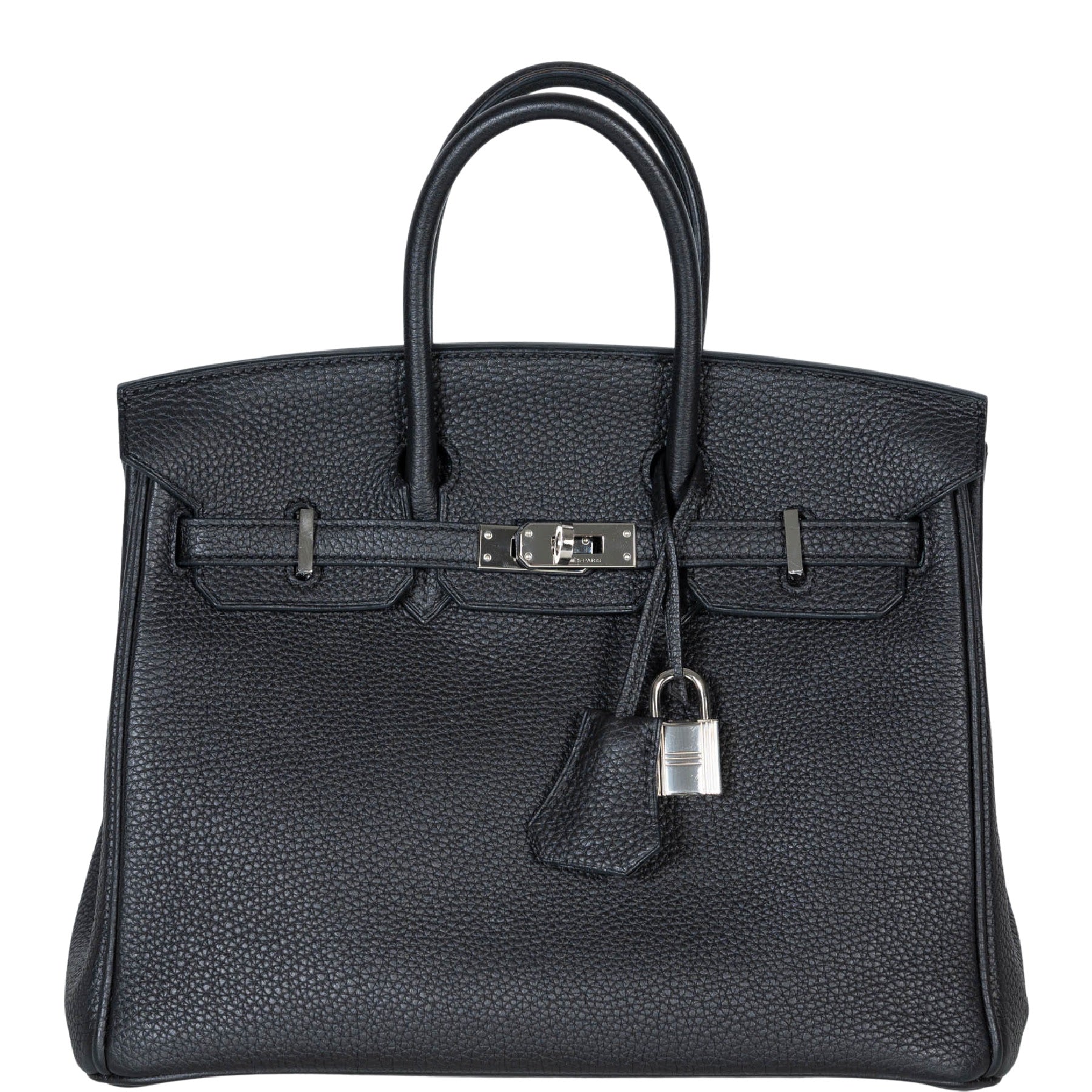 Hermès Birkin 25 Black Togo with Palladium Hardware