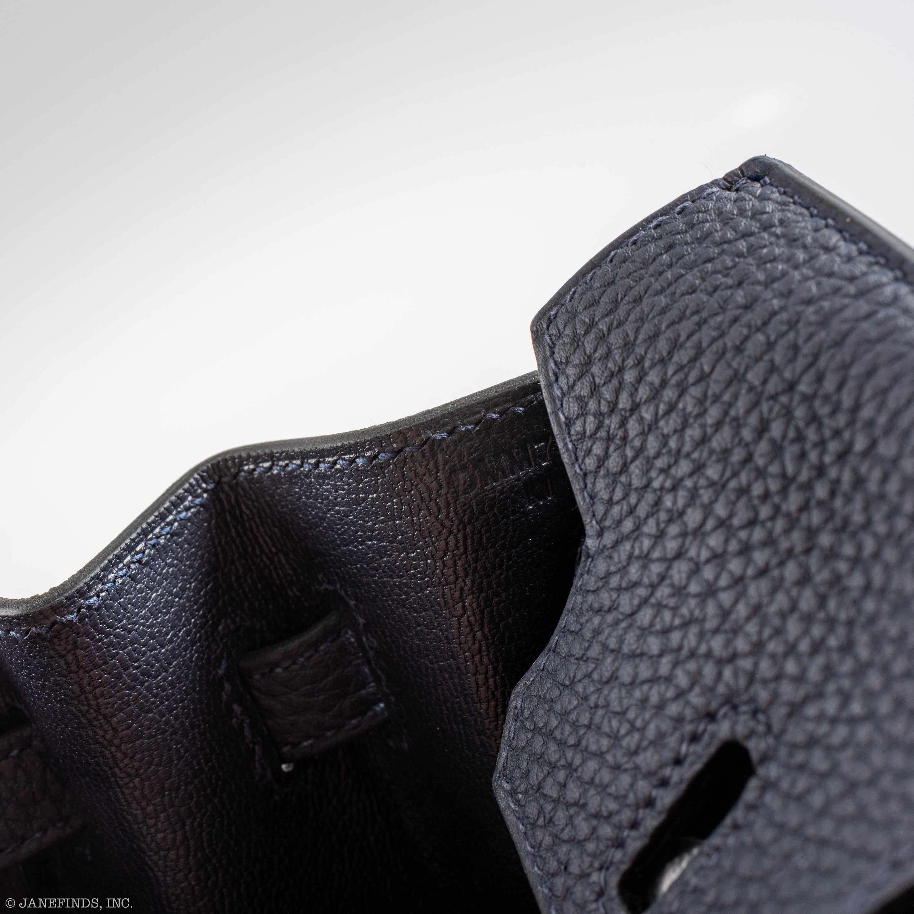 Hermès Birkin 25 Bleu Nuit Togo Gold Hardware - 2019, D