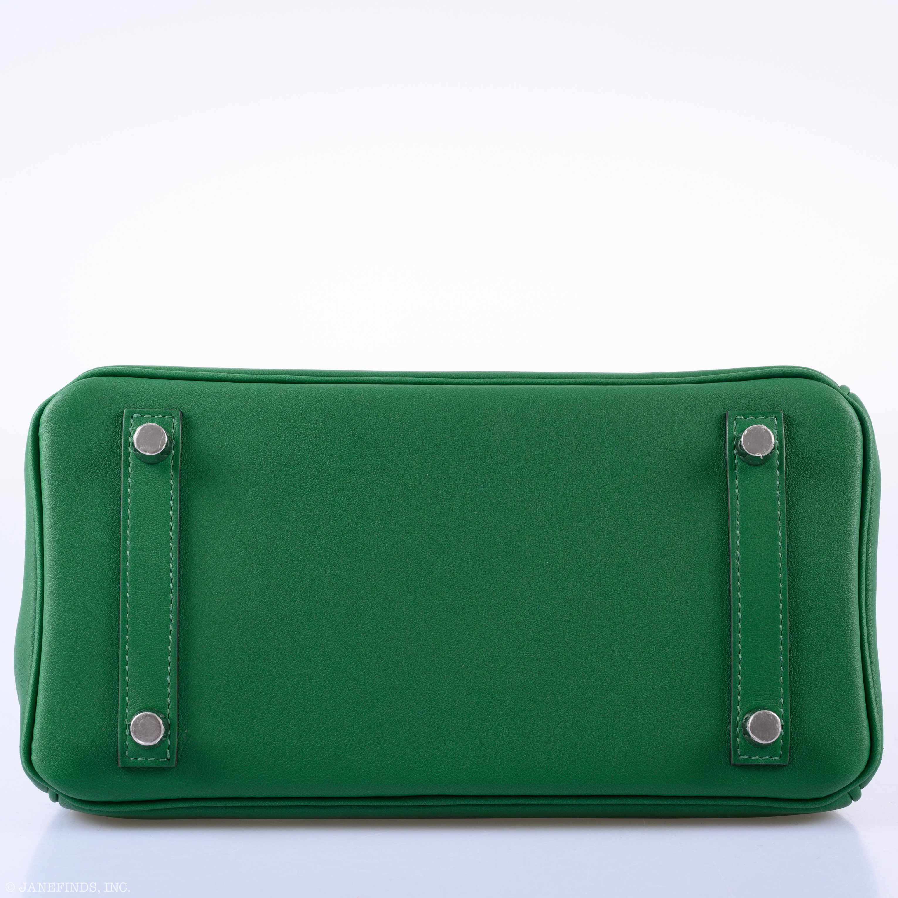 Hermès Birkin 25 Cactus Swift Leather Palladium Hardware - 2019, D