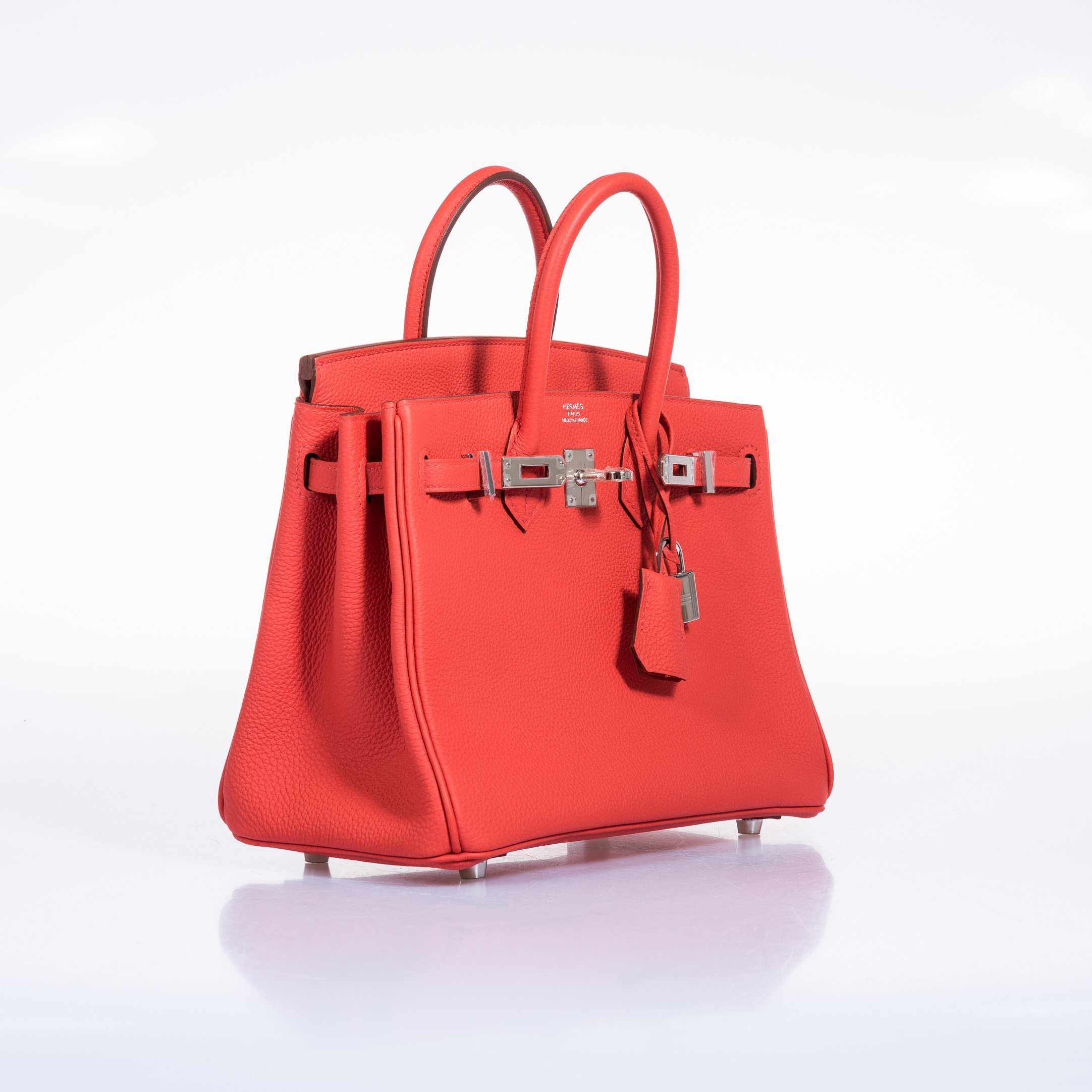 Hermès Birkin 25 Capucine Togo Palladium Hardware