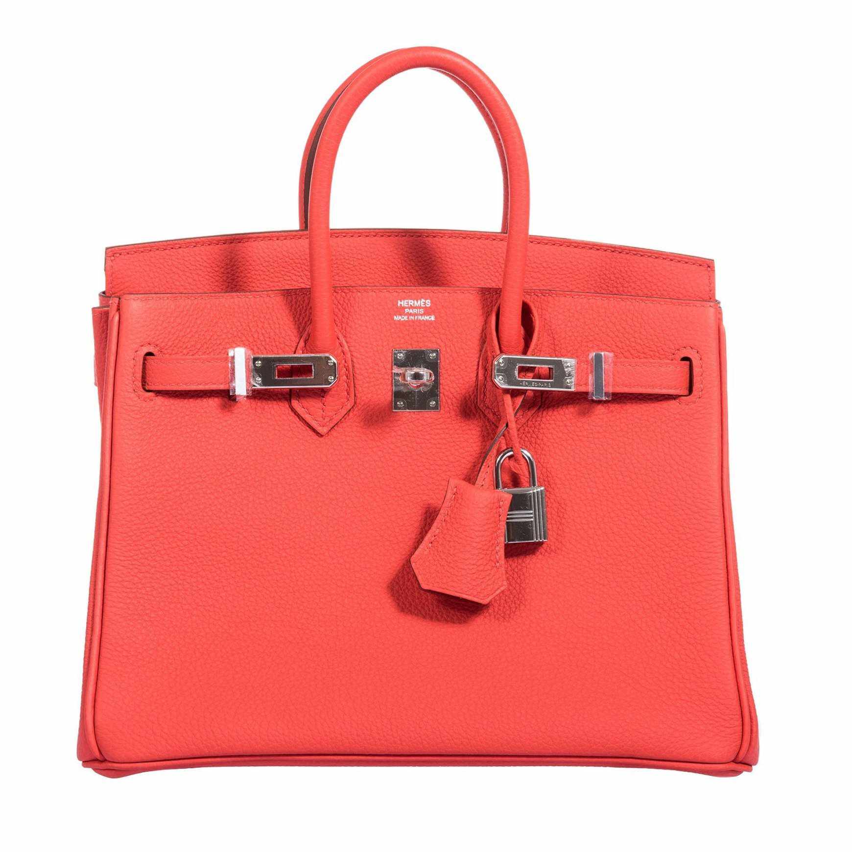 Hermès Birkin 25 Capucine Togo Palladium Hardware – ZAK BAGS ©️