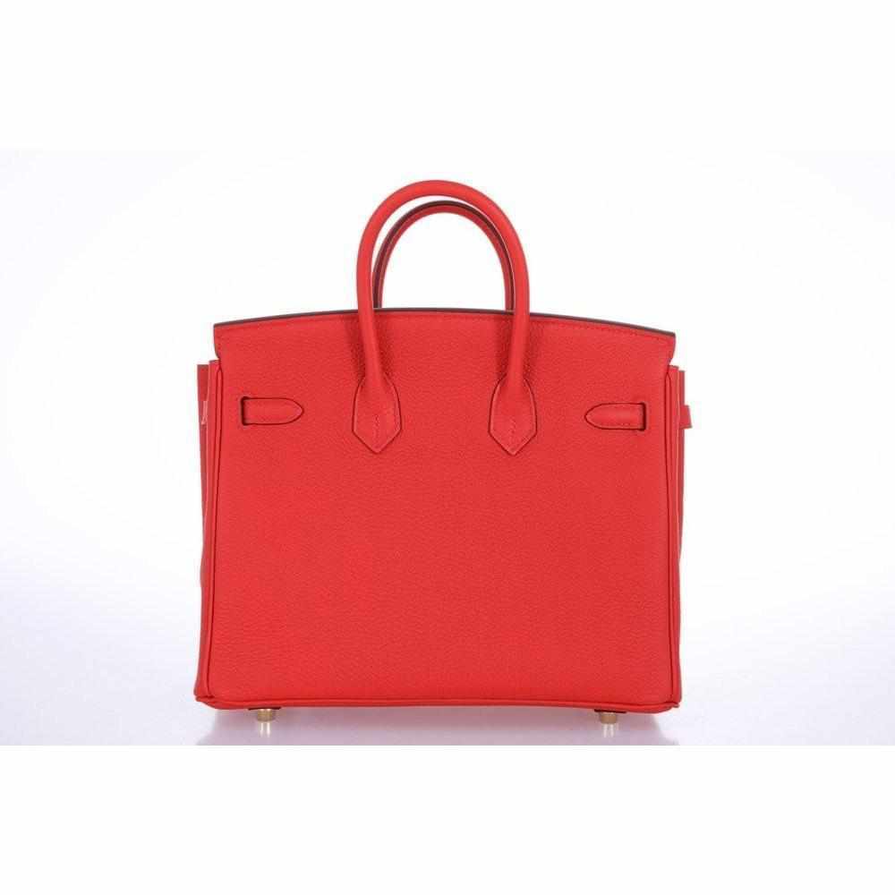 Hermès Birkin 25 Geranium Togo Gold Hardware