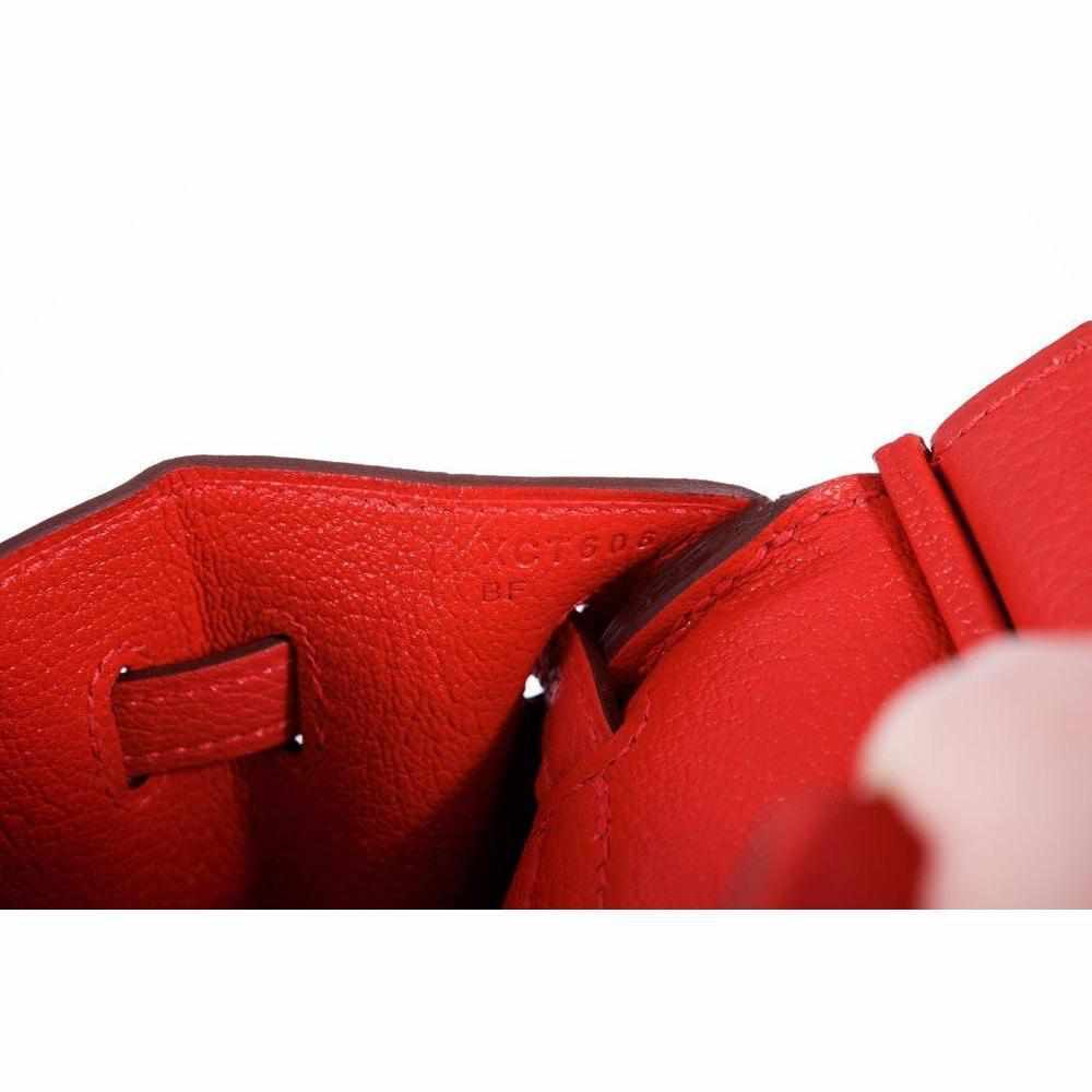 Hermès Birkin 25 Geranium Togo Gold Hardware