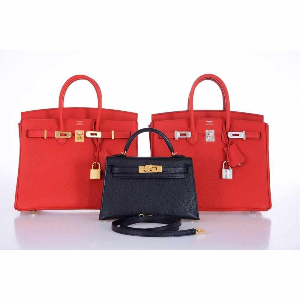 Hermès Birkin 25 Geranium Togo Gold Hardware