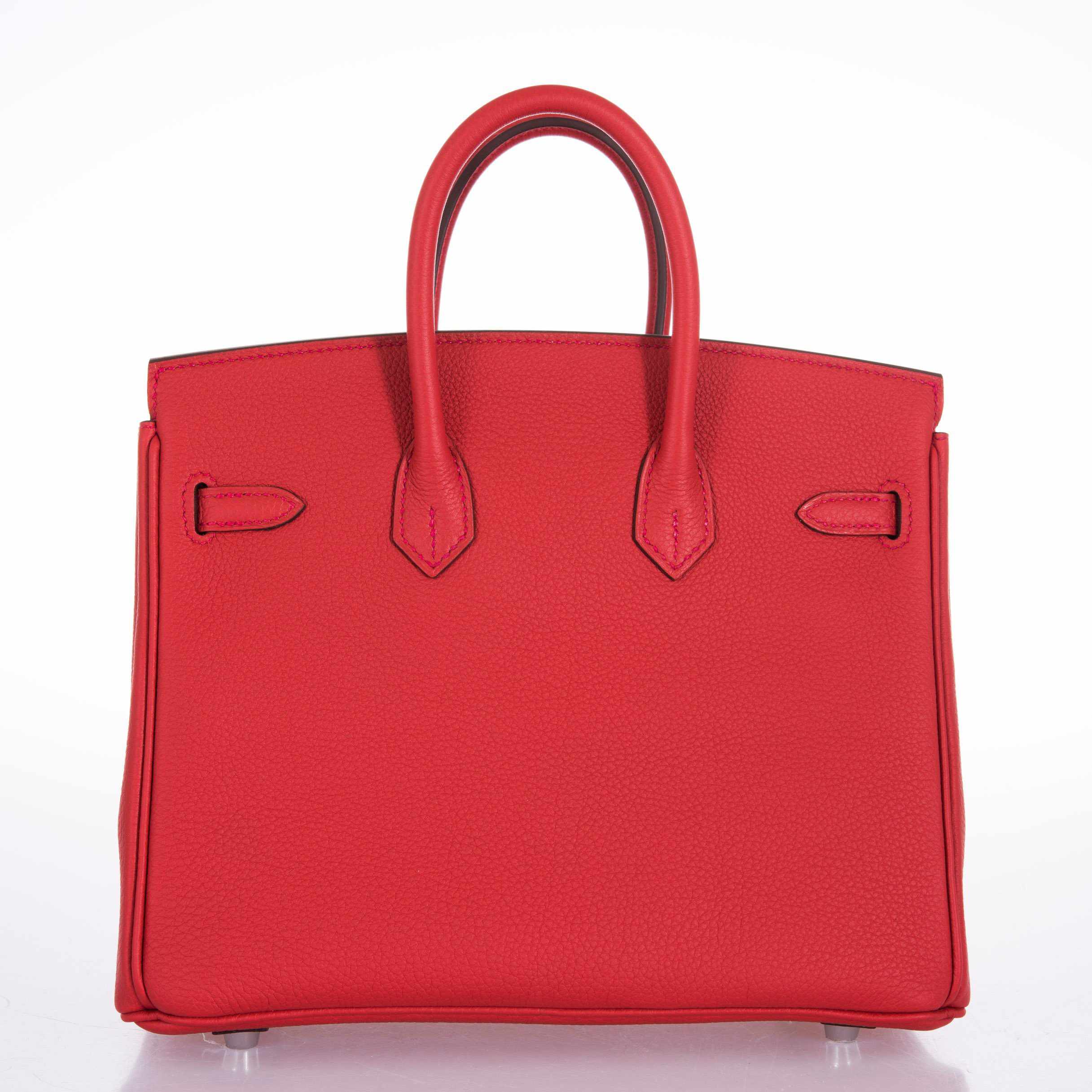 Hermès Birkin 25 Geranium Togo Palladium Hardware