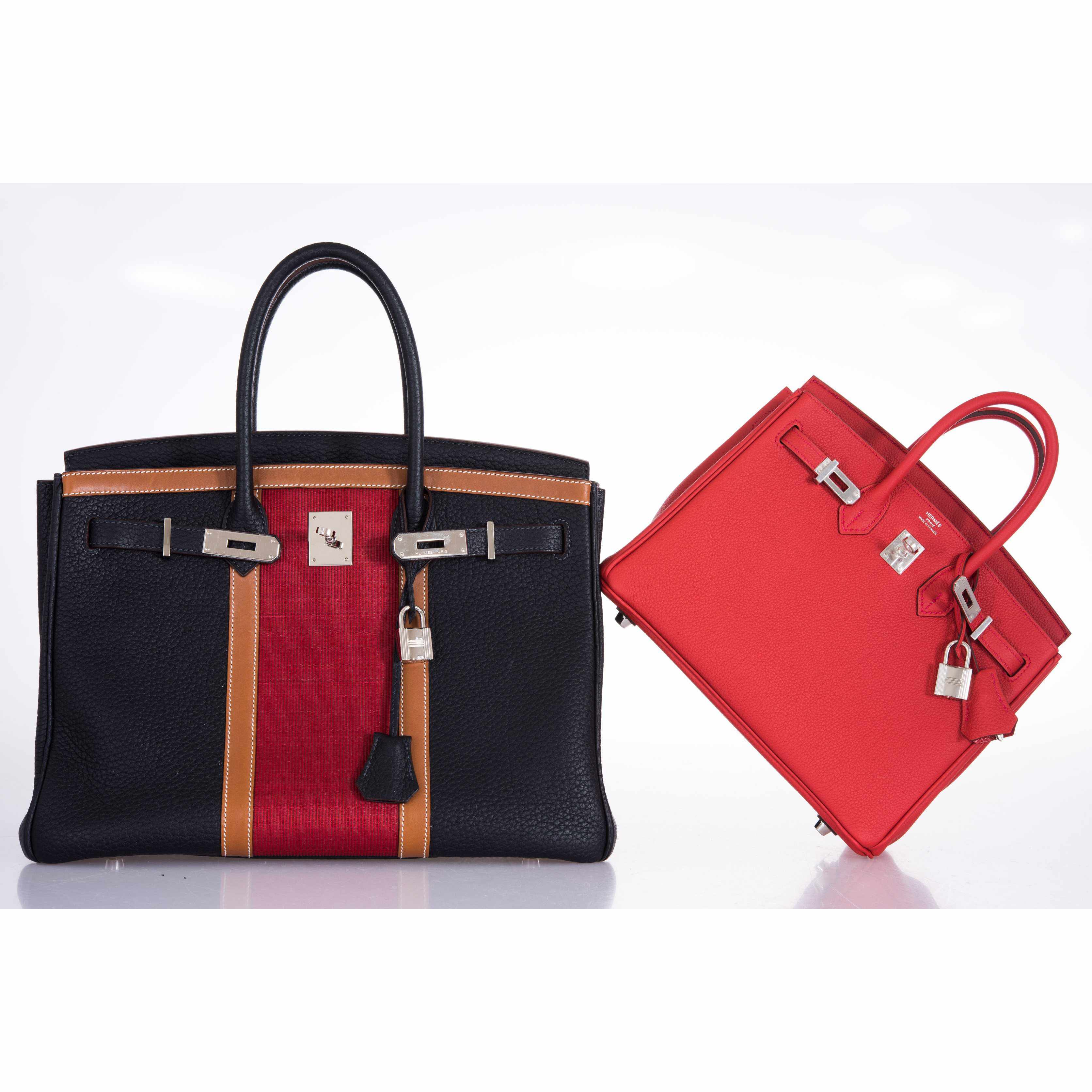 Hermès Birkin 25 Geranium Togo Palladium Hardware