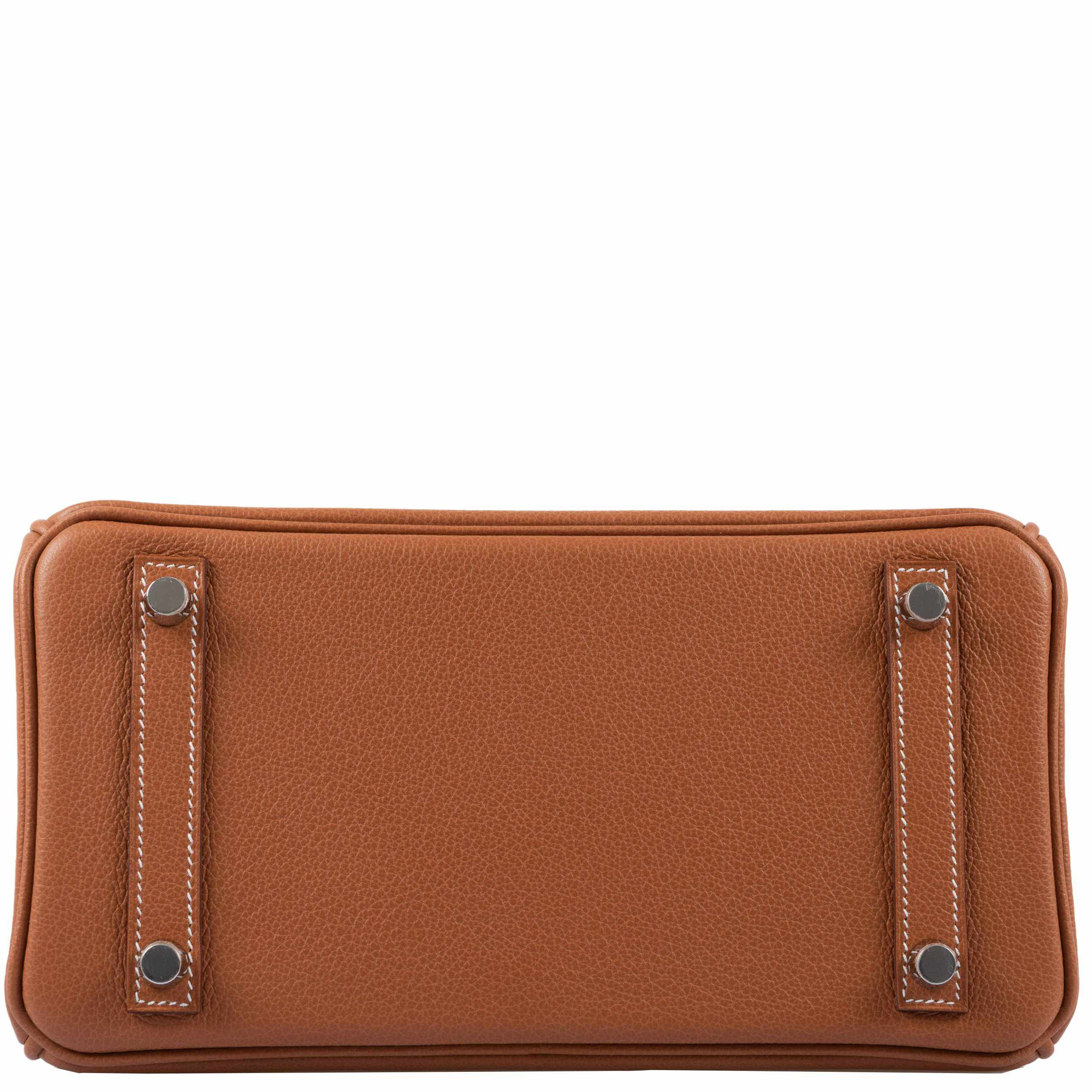 Hermès Birkin 25 Gold Taurillon Novillo Palladium Hardware