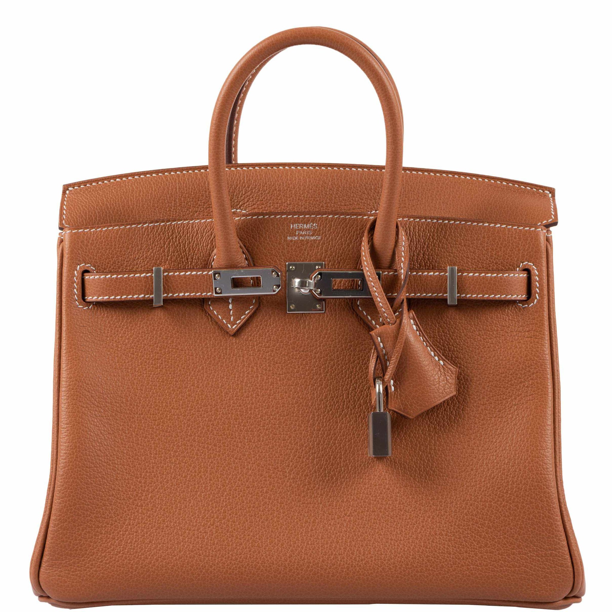Hermès Birkin 25 Gold Taurillon Novillo Palladium Hardware – ZAK BAGS ©️