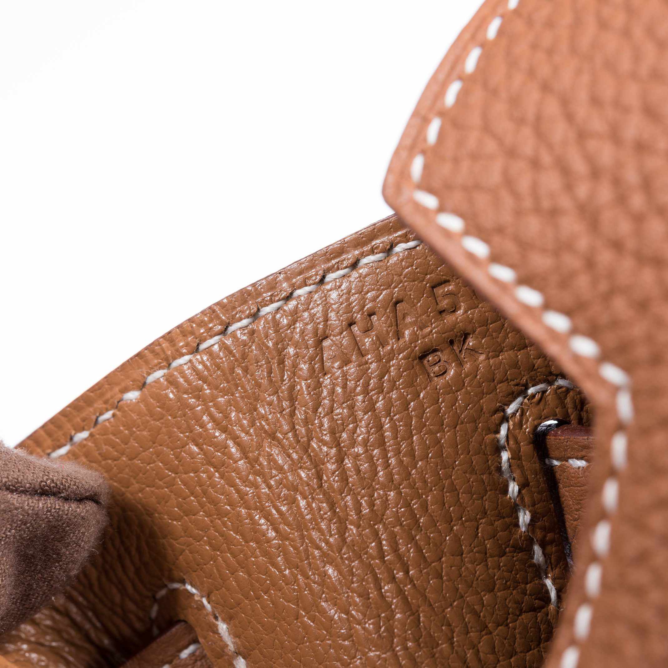 Hermès Birkin 25 Gold Togo Gold Hardware