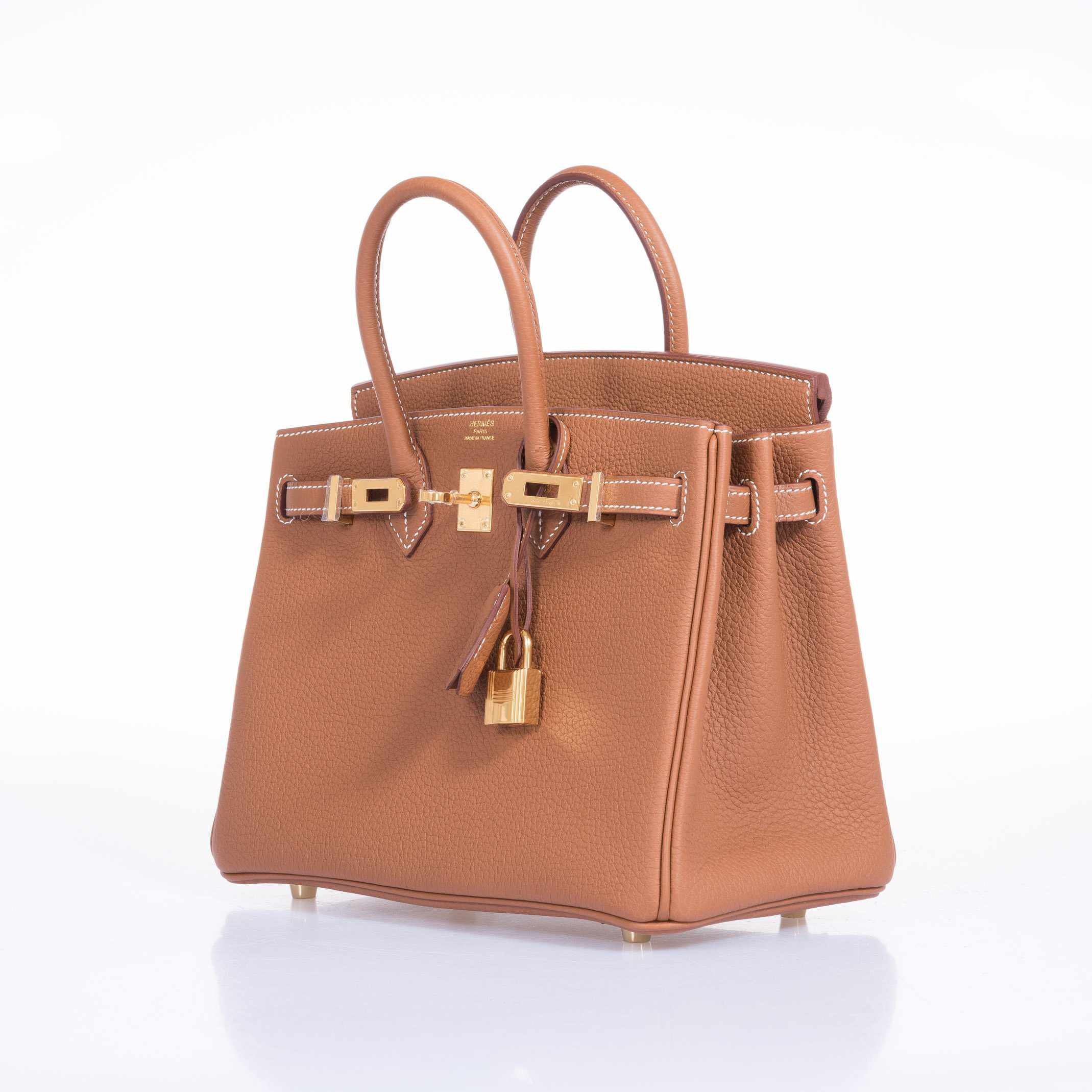 Hermès Birkin 25 Gold Togo Gold Hardware