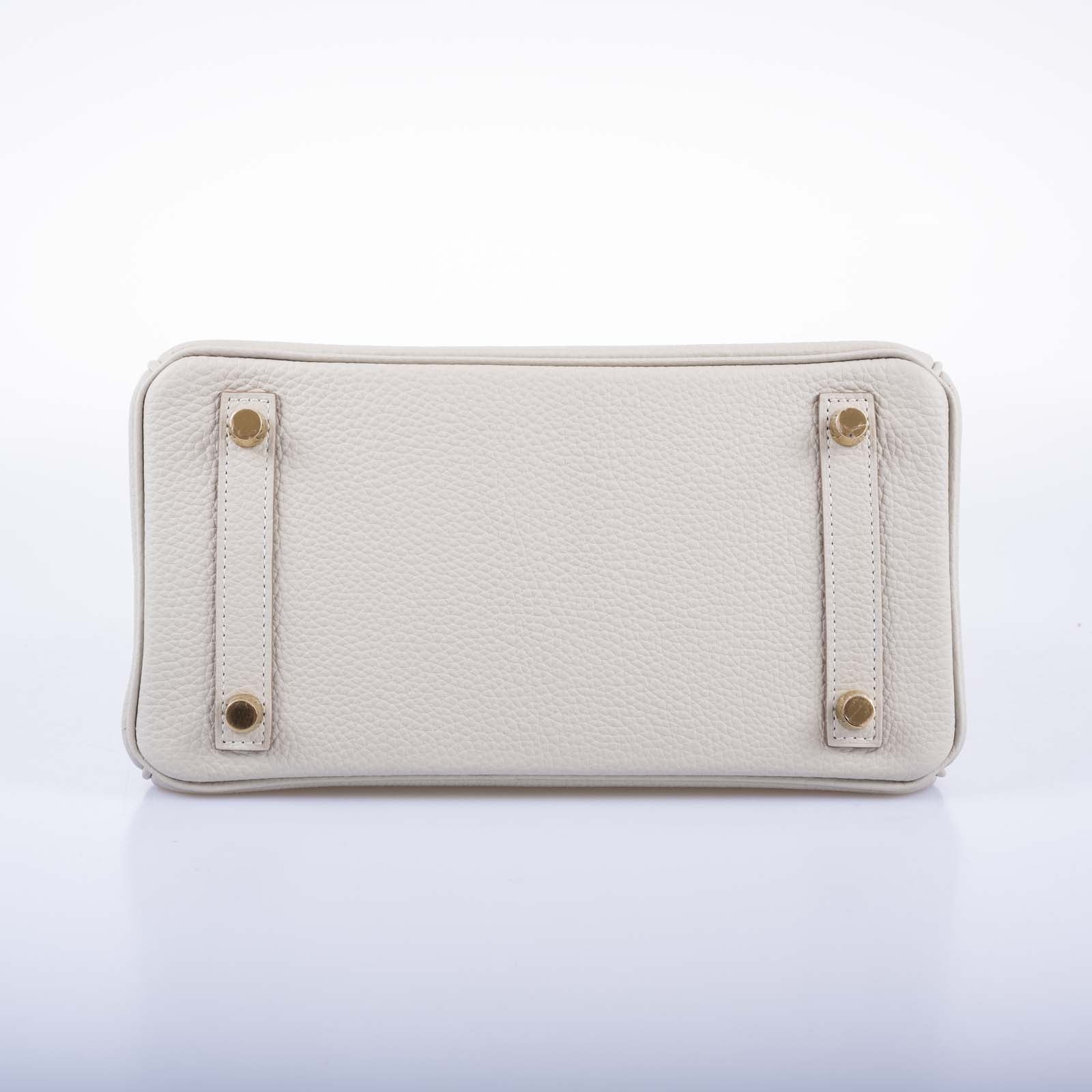 Hermès Birkin 25 Gris Perle Togo Gold Hardware