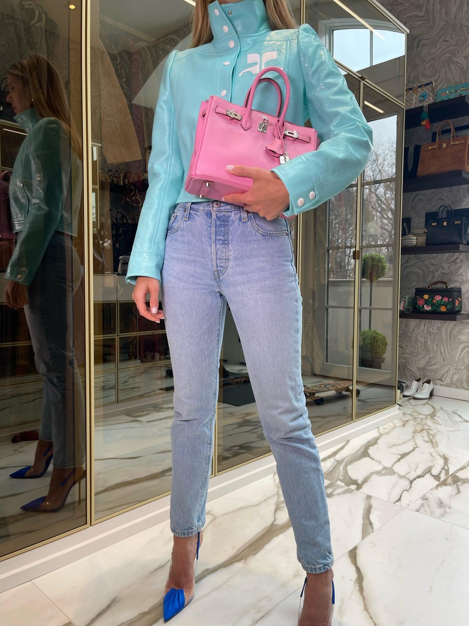 Hermès Birkin 25 HSS Bubblegum Pink 5P Epsom with Palladium Hardware