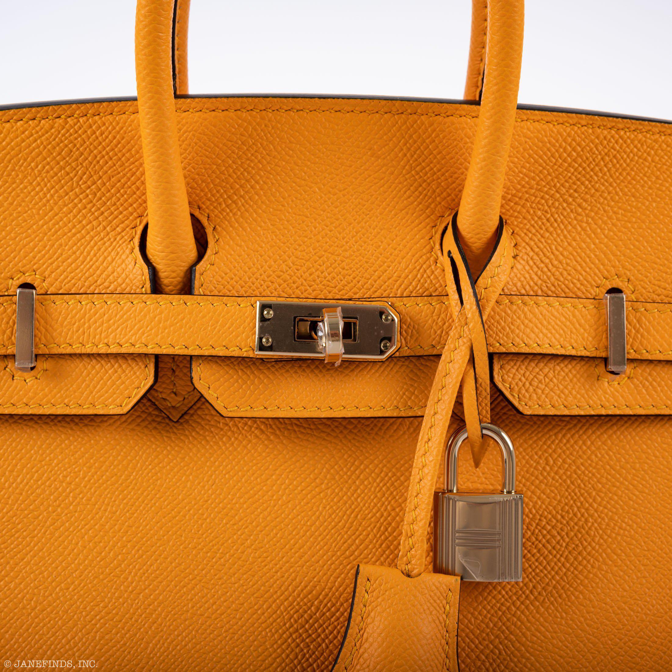 Hermès Birkin 25 HSS Jaune d'Or Epsom Gold Hardware