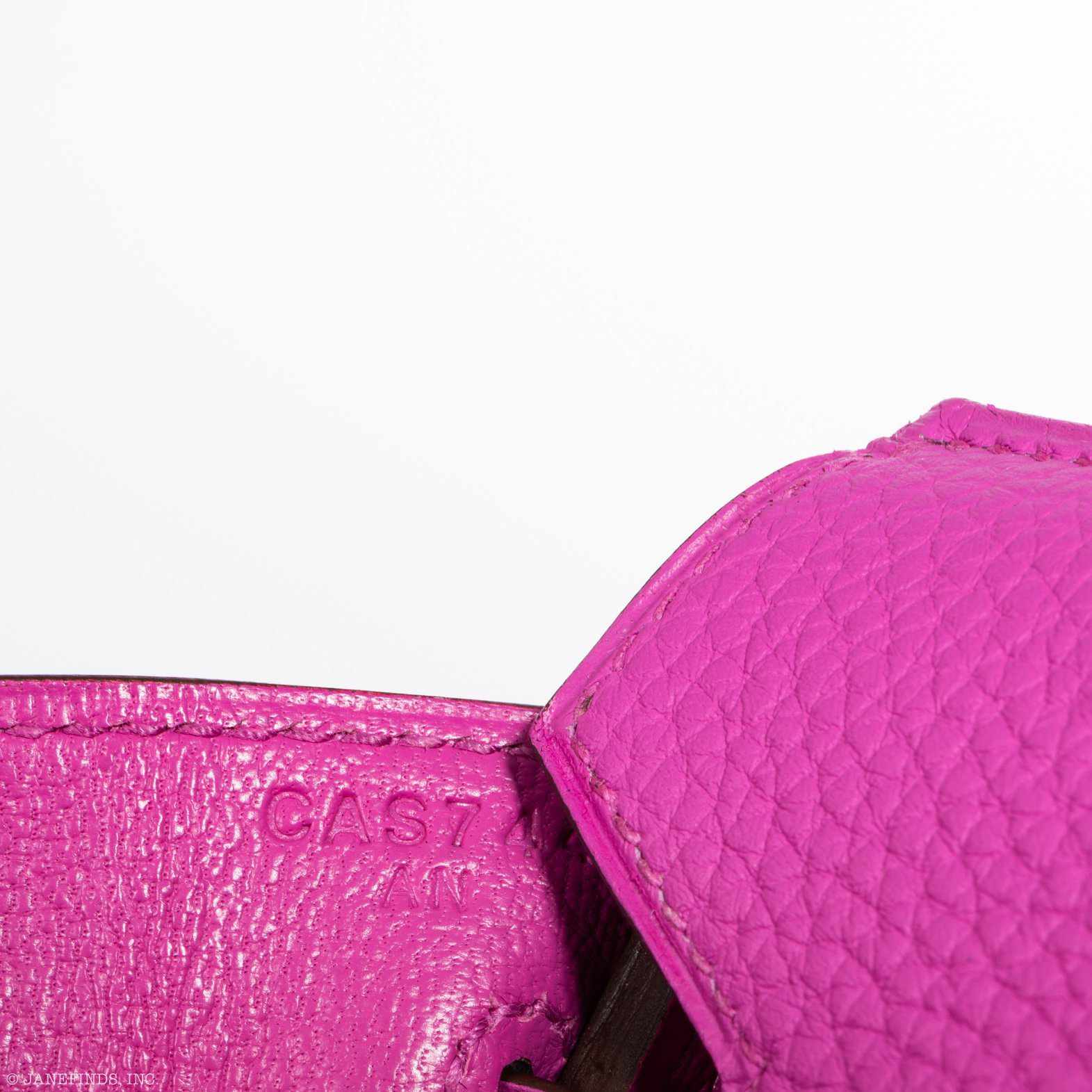 Hermès Birkin 25 Magnolia Togo Palladium Hardware - 2018, C