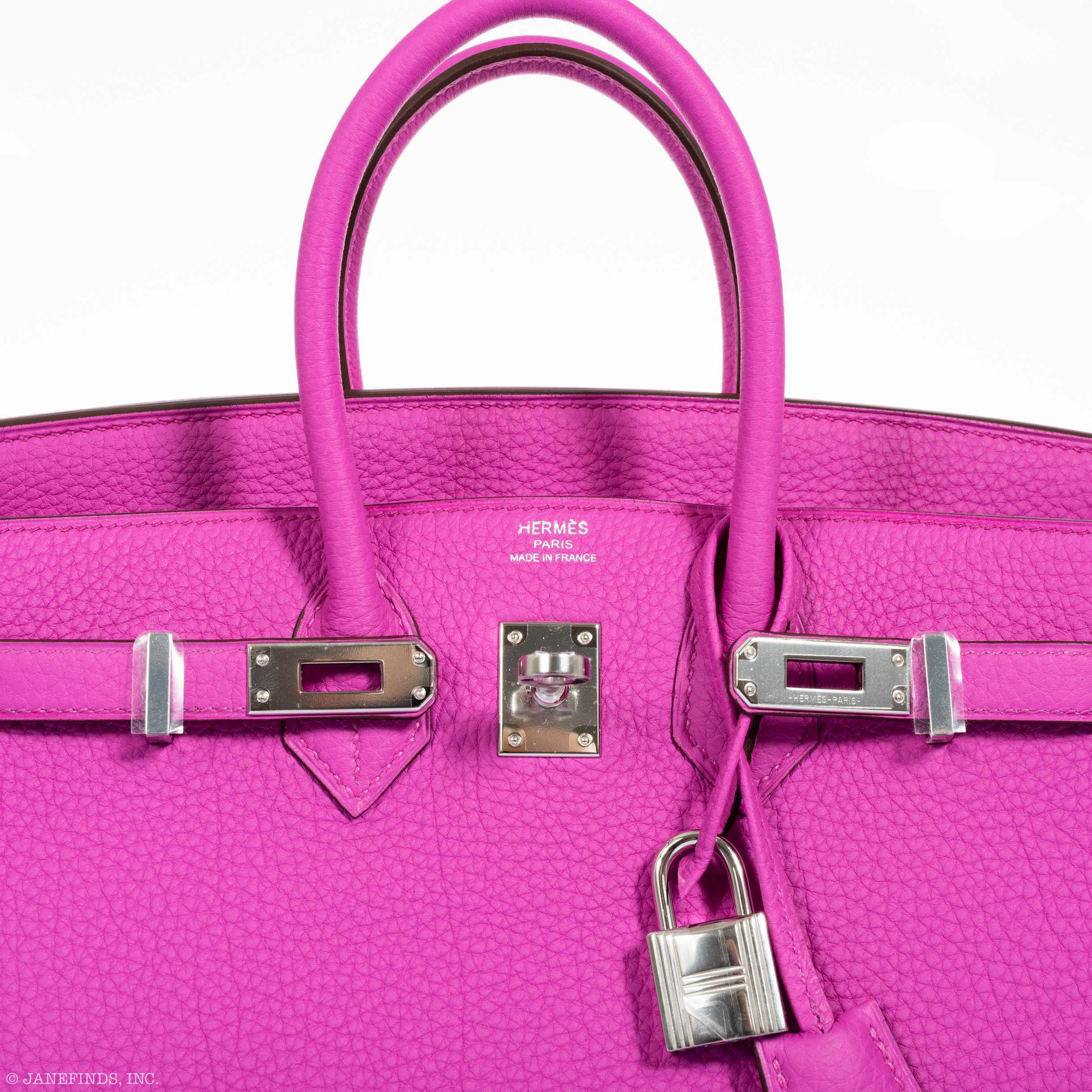 Hermès Birkin 25 Magnolia Togo Palladium Hardware - 2018, C