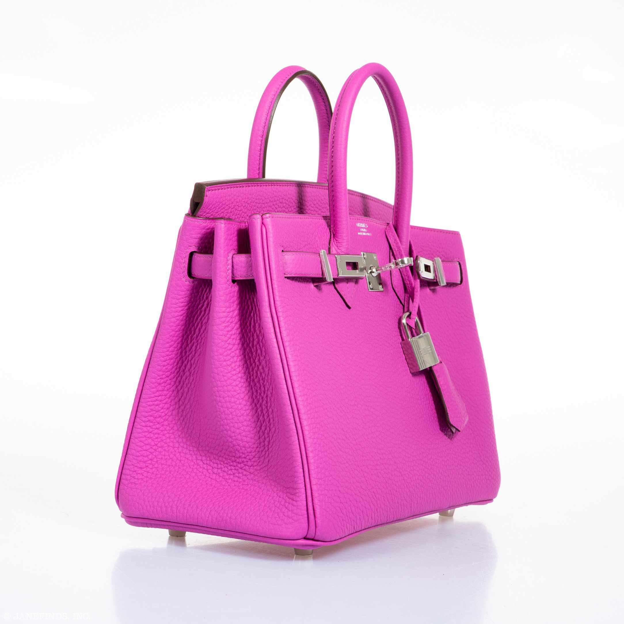 Hermès Birkin 25 Magnolia Togo Palladium Hardware - 2018, C