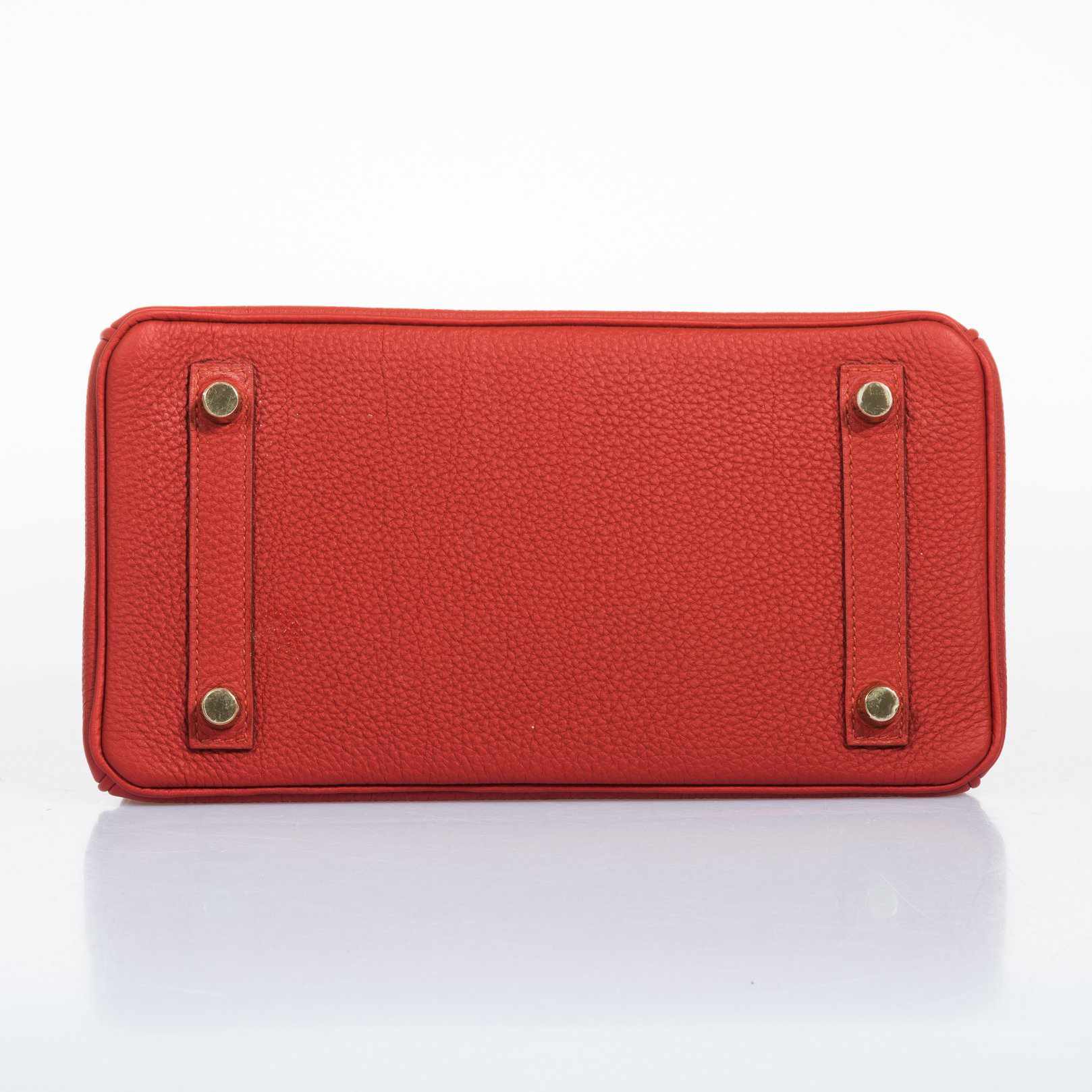 Hermès Birkin 25 Red Vermillion Togo Gold Hardware