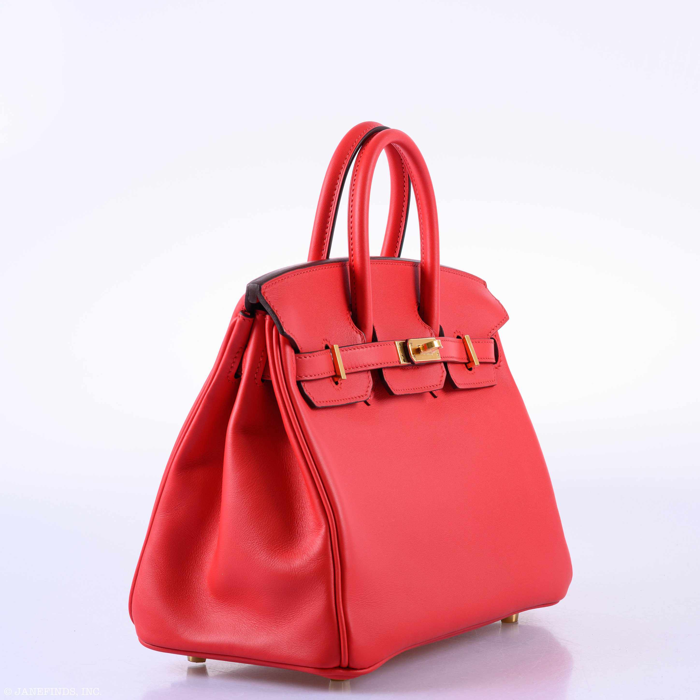 Hermès Birkin 25 Rouge de Couer Swift leather Gold Hardware - 2019, D