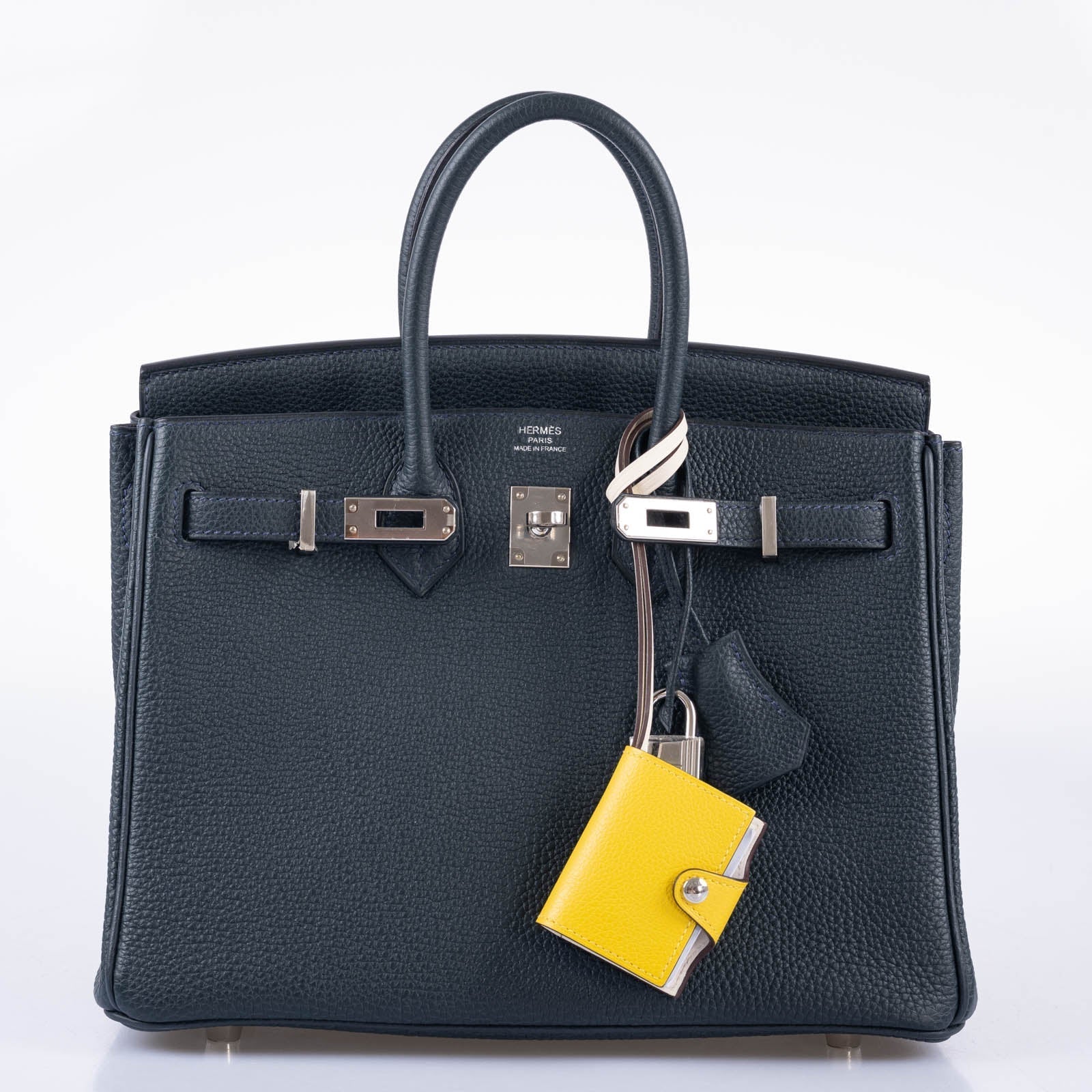 Hermès Birkin 25 Vert Rousseau Togo Palladium Hardware