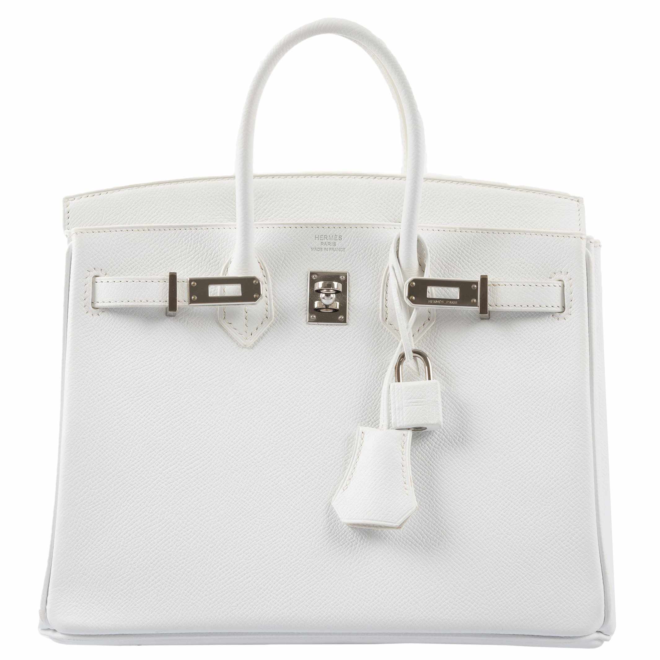 Hermes sales bag white