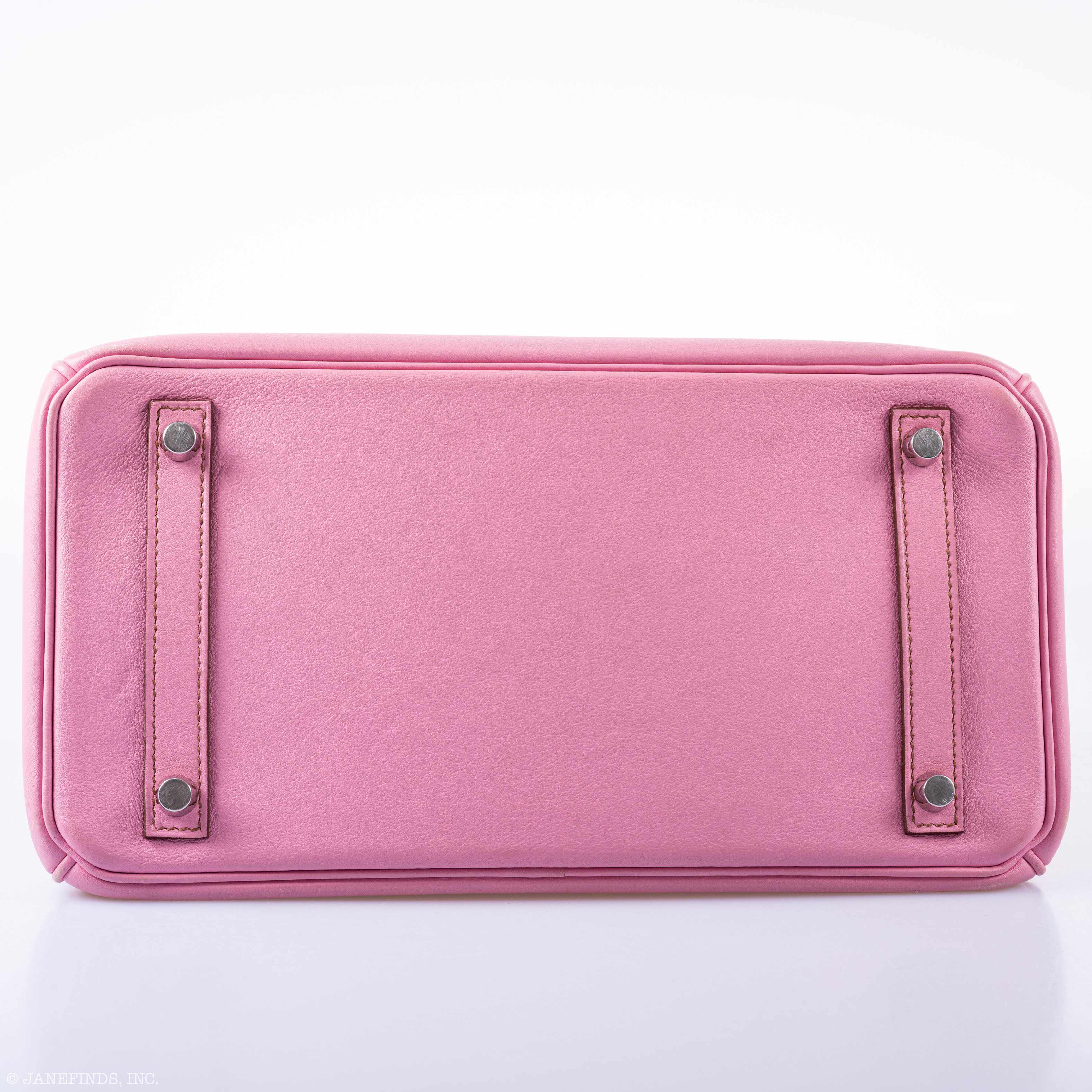 Hermès Birkin 30 5P Bubblegum Pink Swift Palladium Hardware