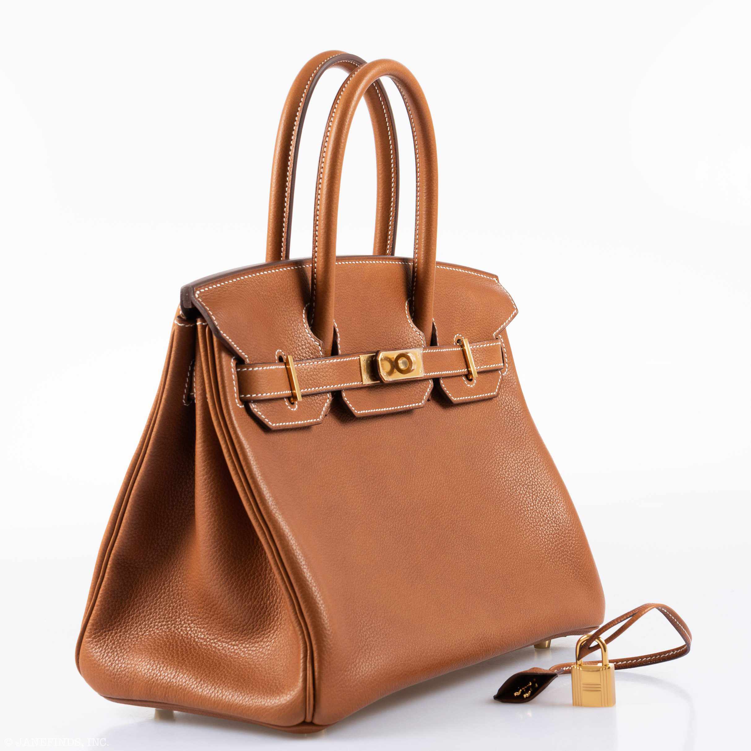 Hermès Birkin 30 Barenia Faubourg Gold Hardware