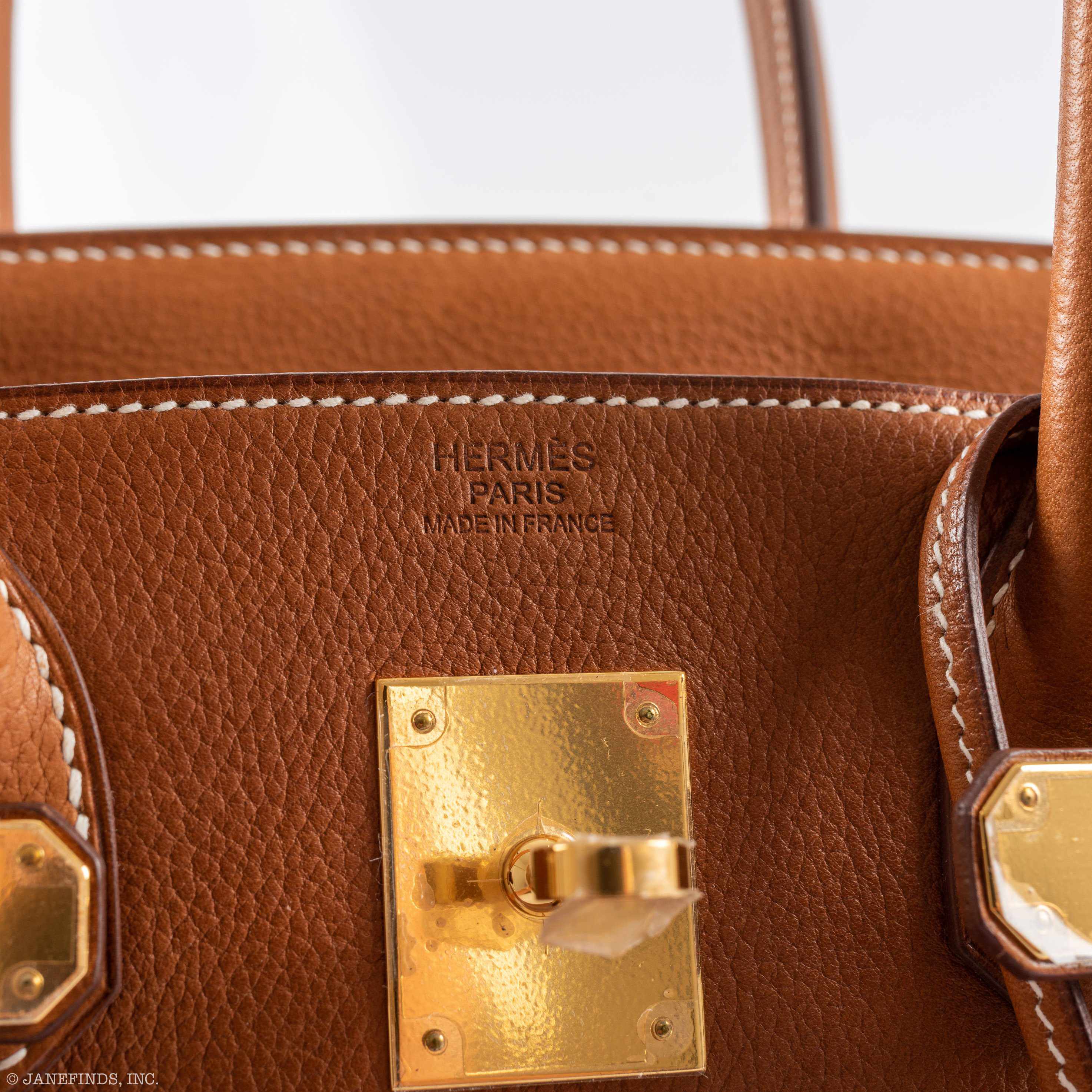 Hermès Birkin 30 Barenia Faubourg Gold Hardware