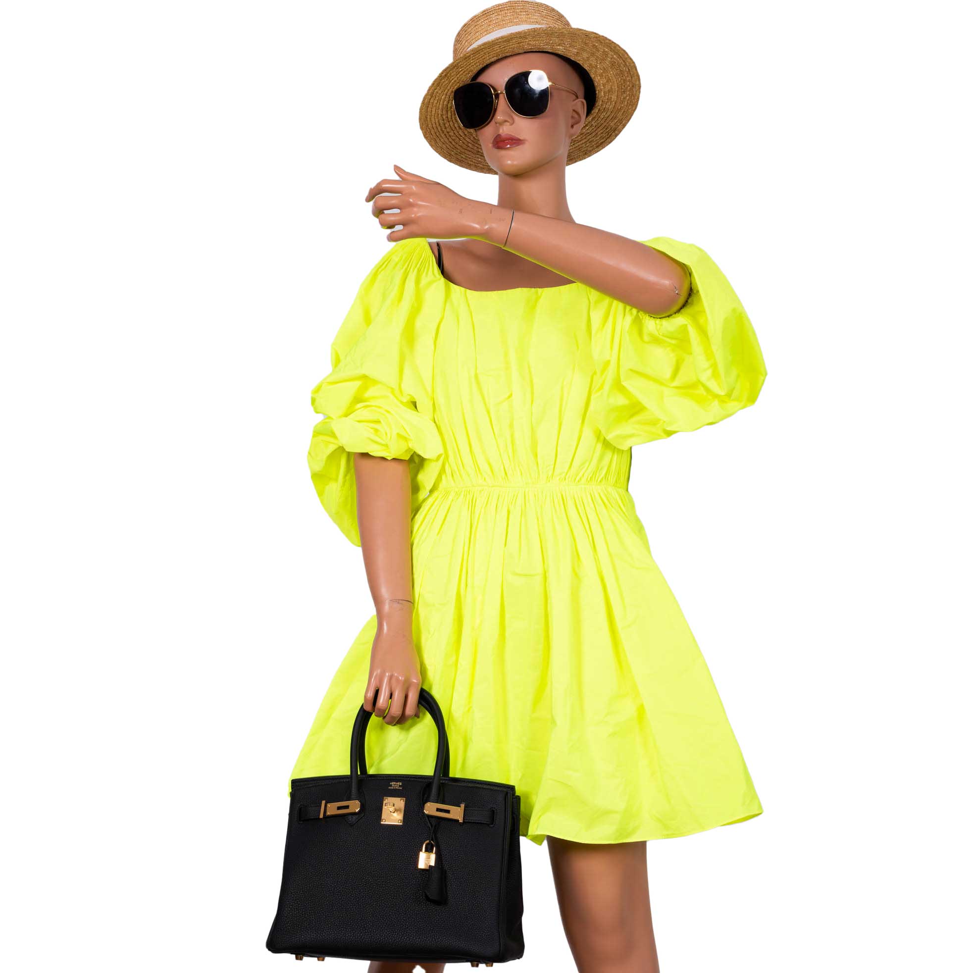 Hermès Birkin 30 Black Togo Gold Hardware - 2021, Z