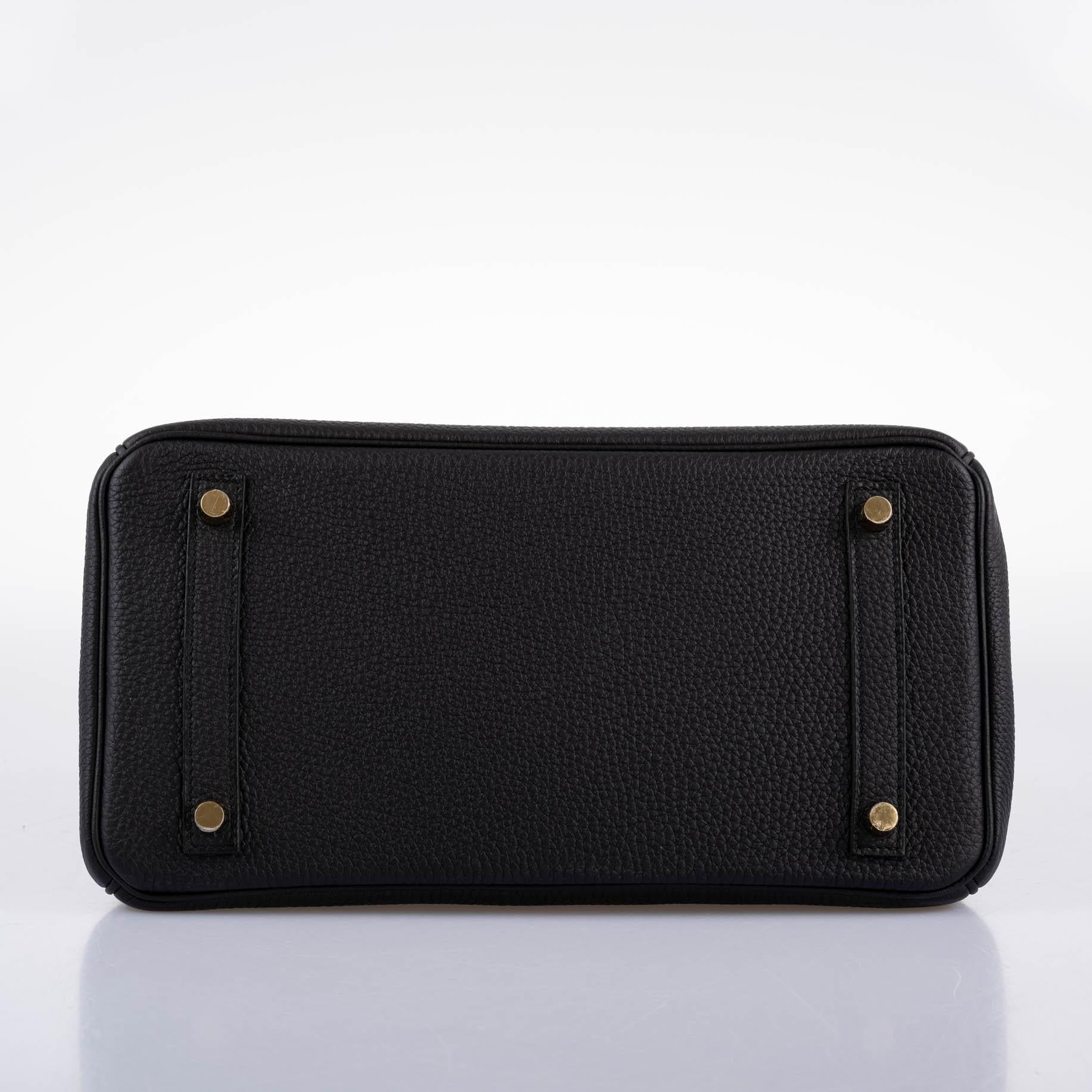 Hermès Birkin 30 Black Togo Gold Hardware - 2021, Z