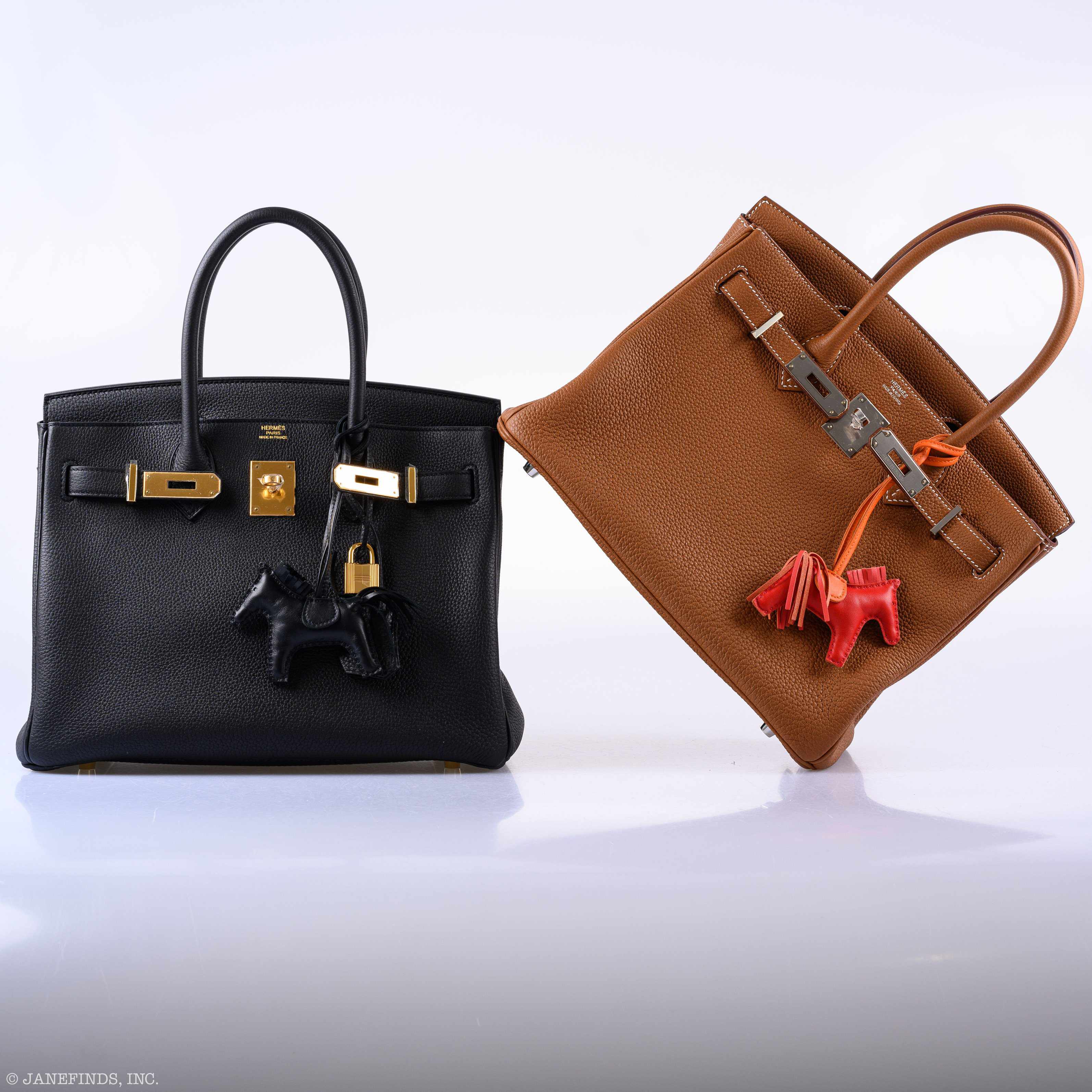 Hermès Birkin 30 Black Togo Gold Hardware