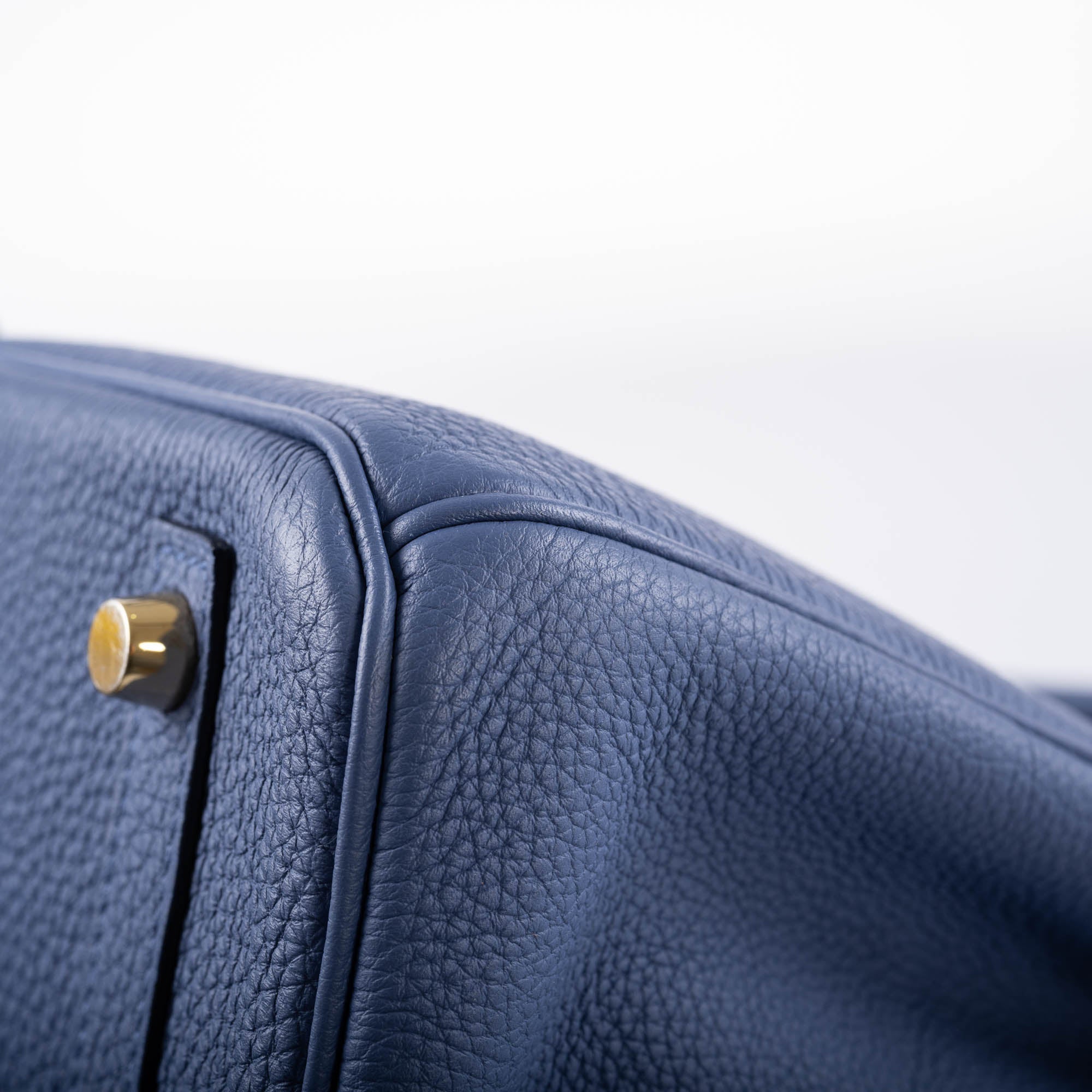 Hermès Birkin 30 Blue Brighton Togo with Gold Hardware - 2018, C