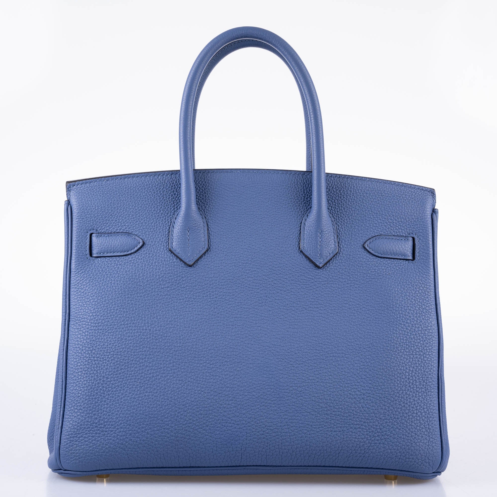 Hermès Birkin 30 Blue Brighton Togo with Gold Hardware - 2018, C