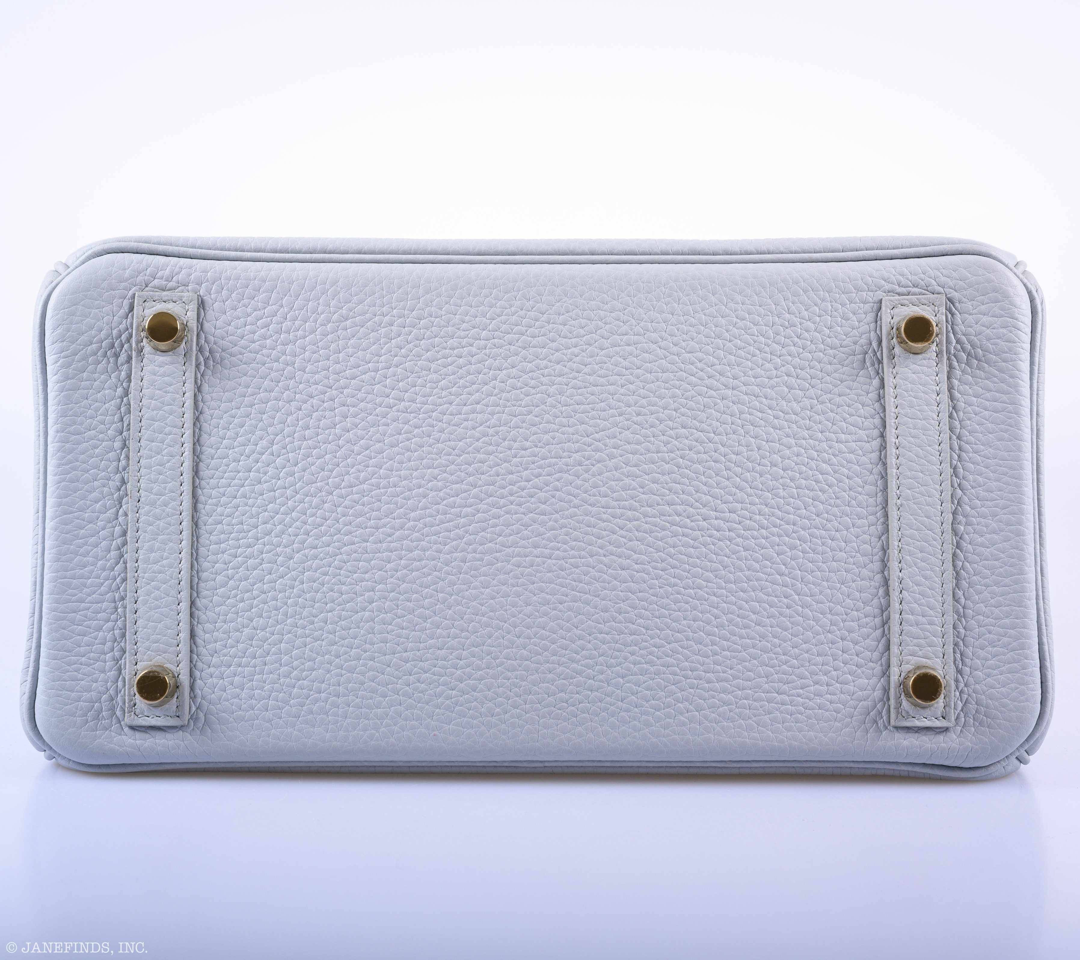 Hermès Birkin 30 Blue Pale Togo Gold Hardware - T