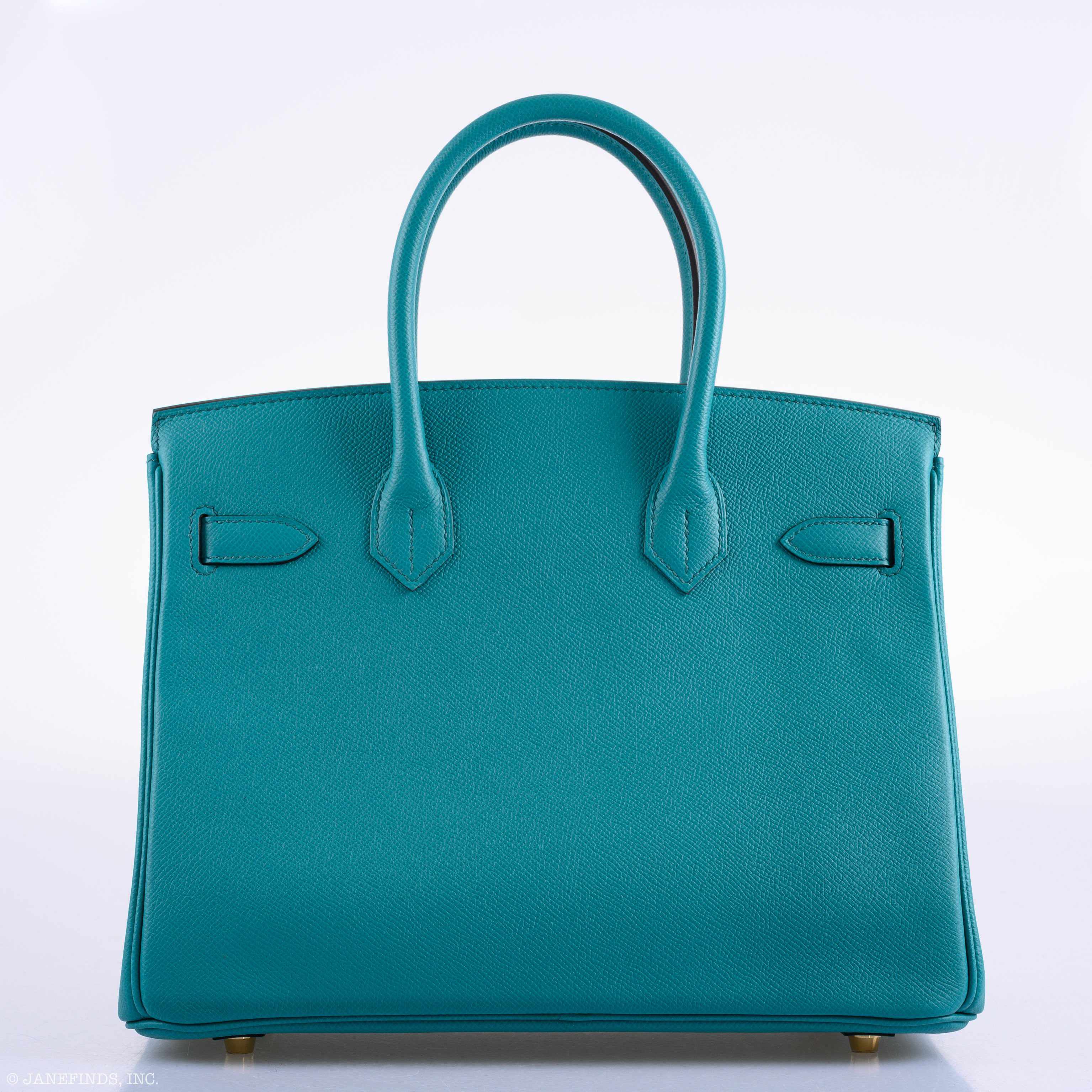 Hermès Birkin 30 Blue Paon Epsom Gold Hardware
