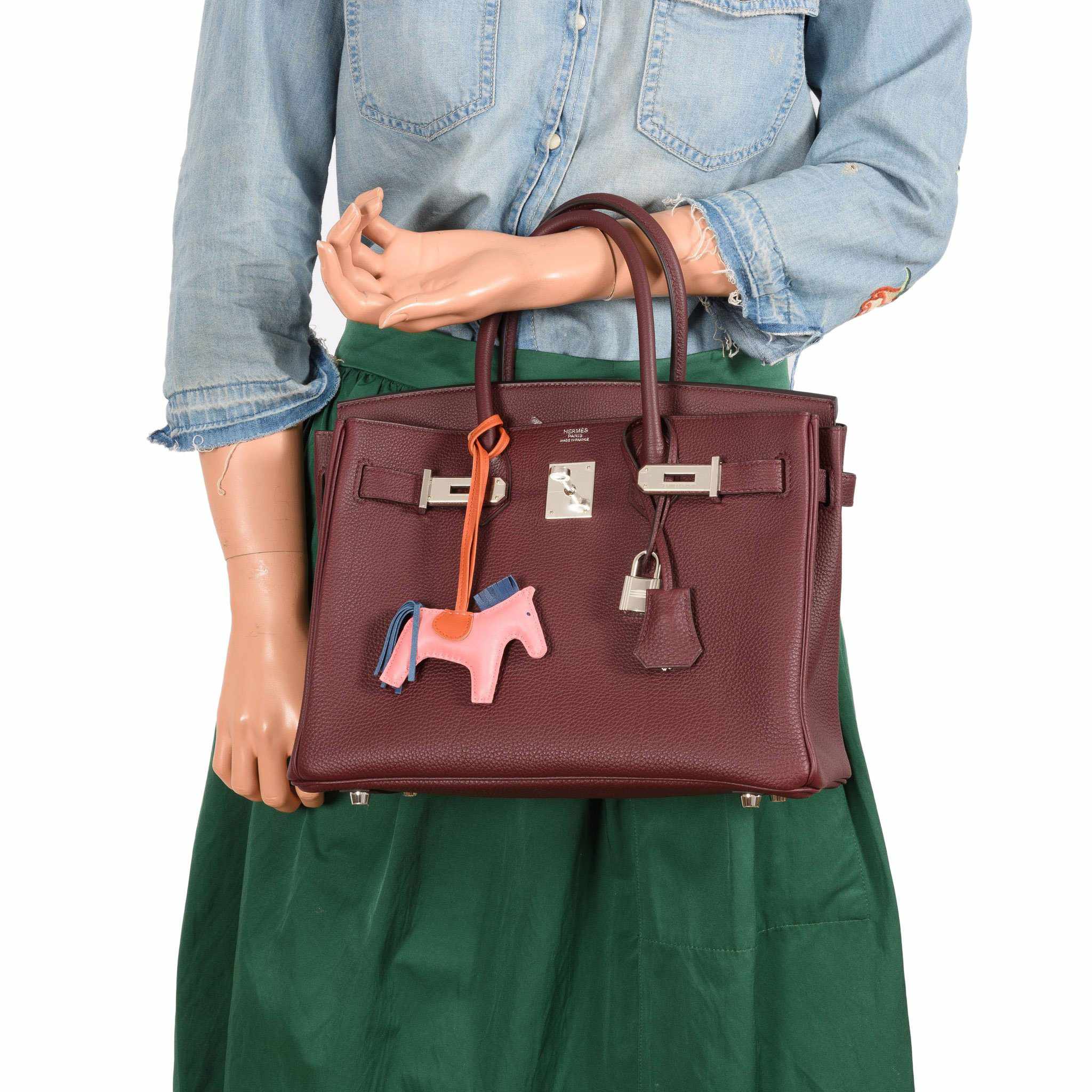 Hermès Birkin 30 Bordeaux Togo Palladium Hardware