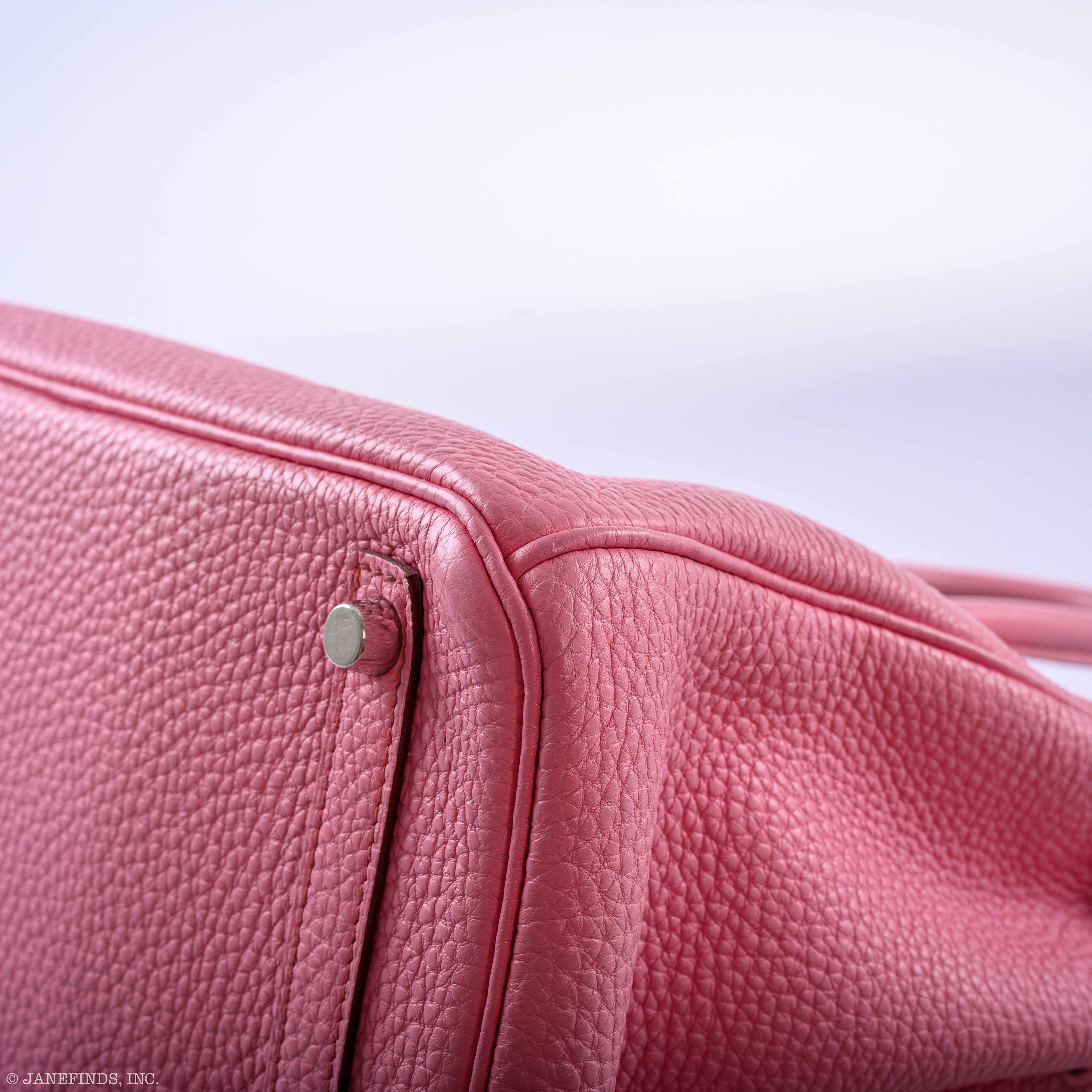 Hermès Birkin 30 Bubblegum 5P Pink Togo Palladium Hardware