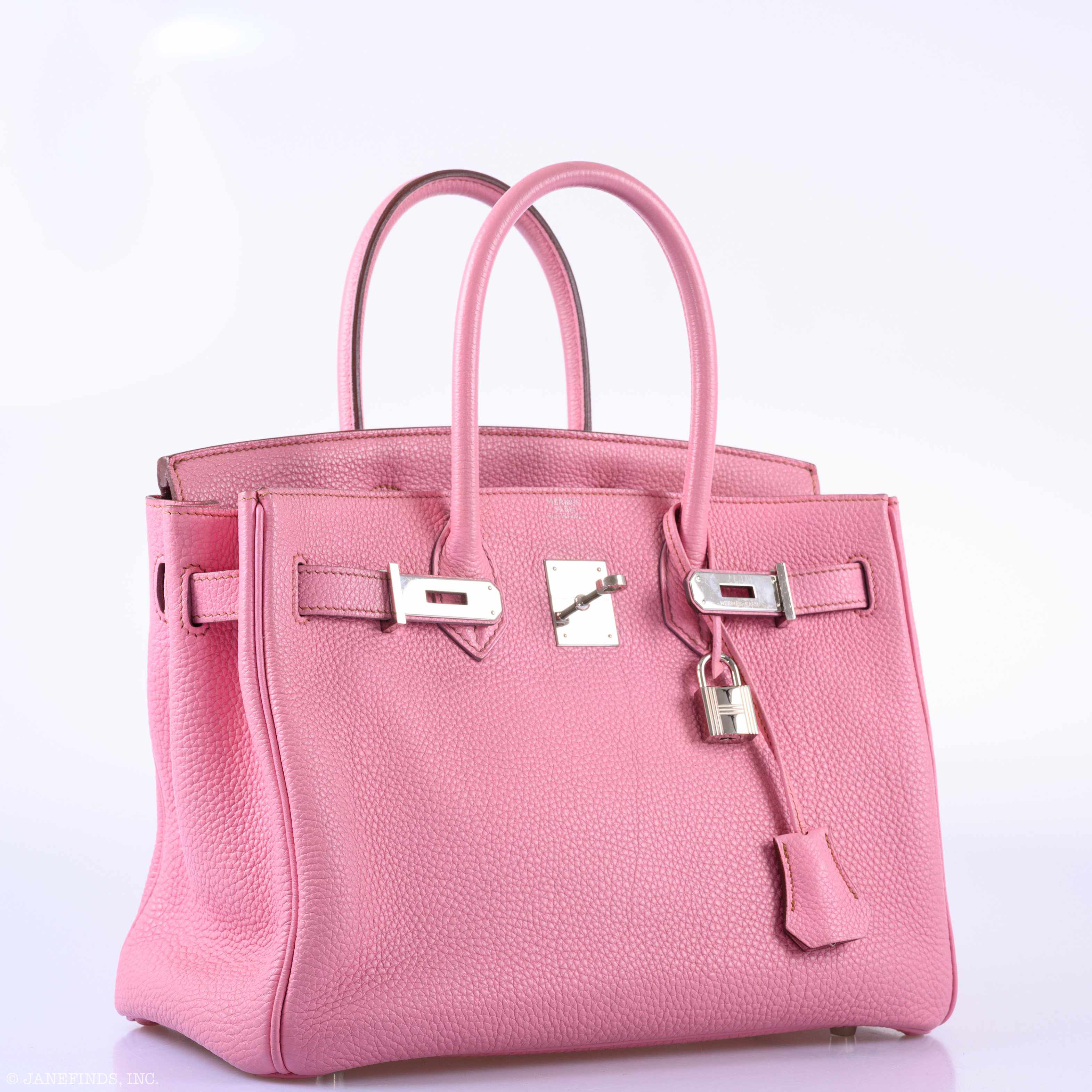 Hermès Birkin 30 Bubblegum 5P Pink Togo Palladium Hardware